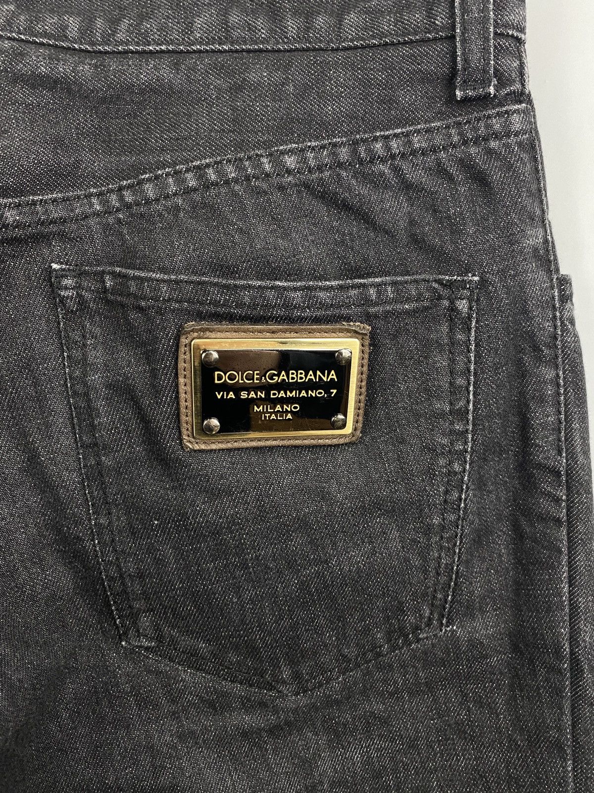Dolce & Gabbana Dolce Gabbana Via San Damiano 7 Milano Italia Denim Jeans Size 30" / US 8 / IT 44 - 6 Thumbnail
