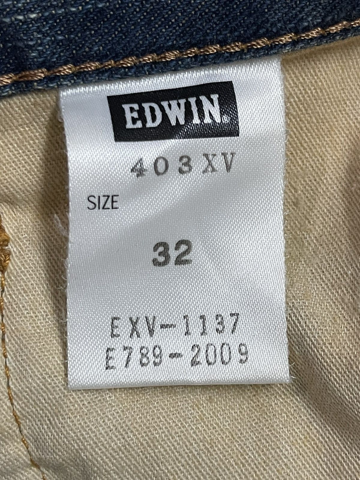 Edwin Edwin XV Exclusive Vintage Faded Wash Distressed Baggy Jeans Size US 34 / EU 50 - 11 Thumbnail