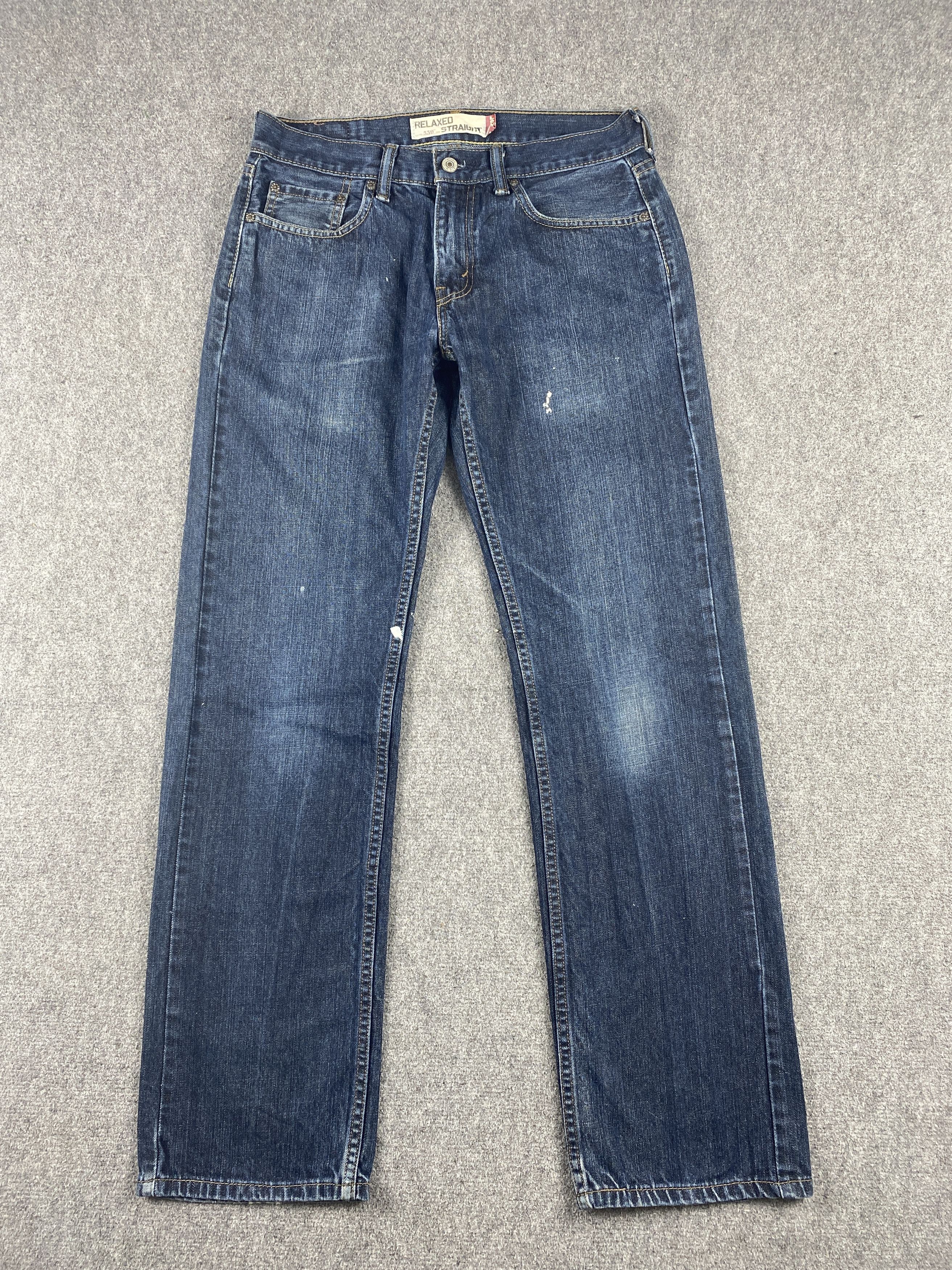 Vintage Levis 559 Faded Blue Jeans 32x31.5 S0002