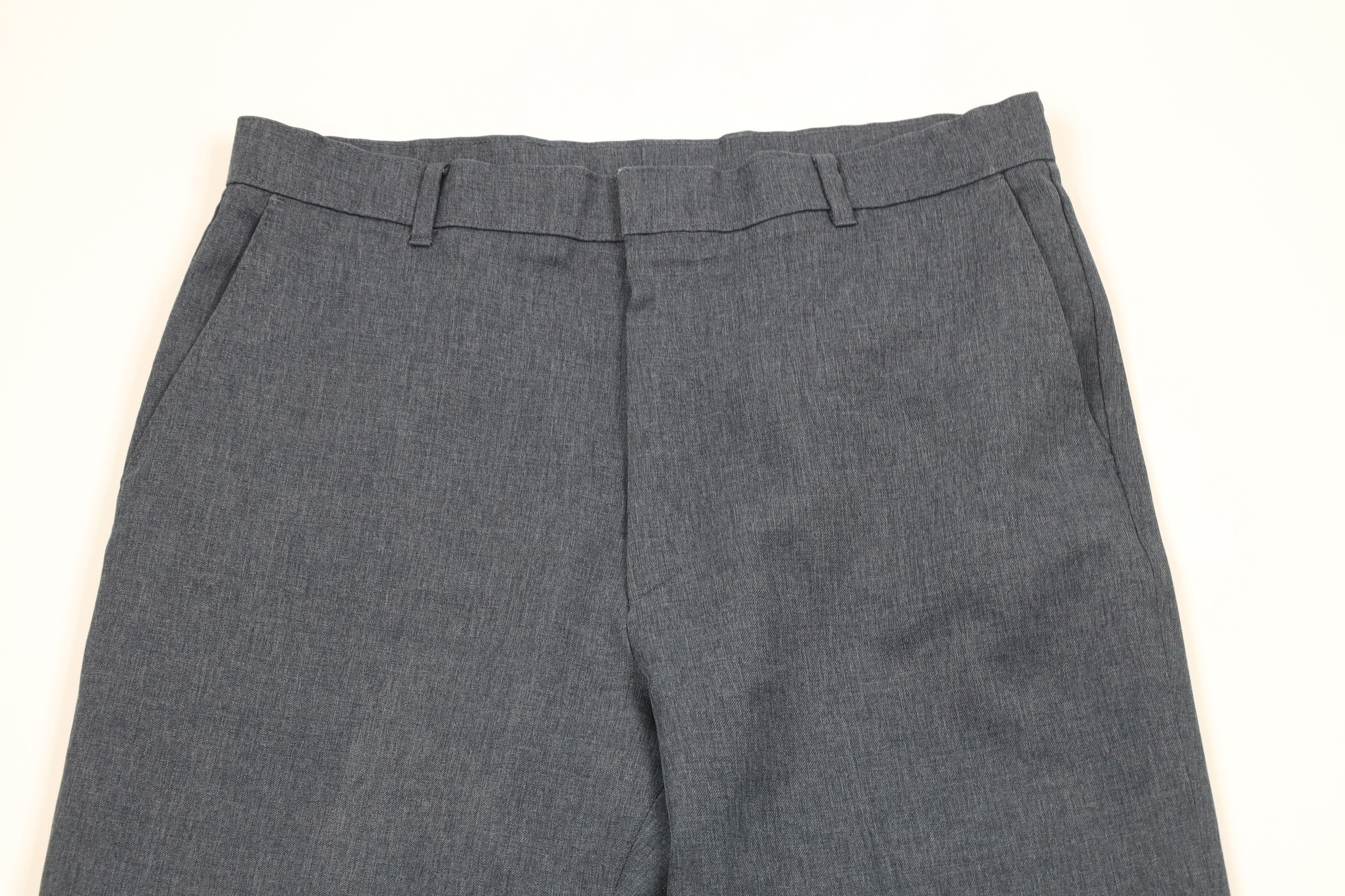Levi's × Vintage Vintage 90s Levis Knit Wide Leg Flared Chino Pants Blue USA Size US 36 / EU 52 - 2 Thumbnail