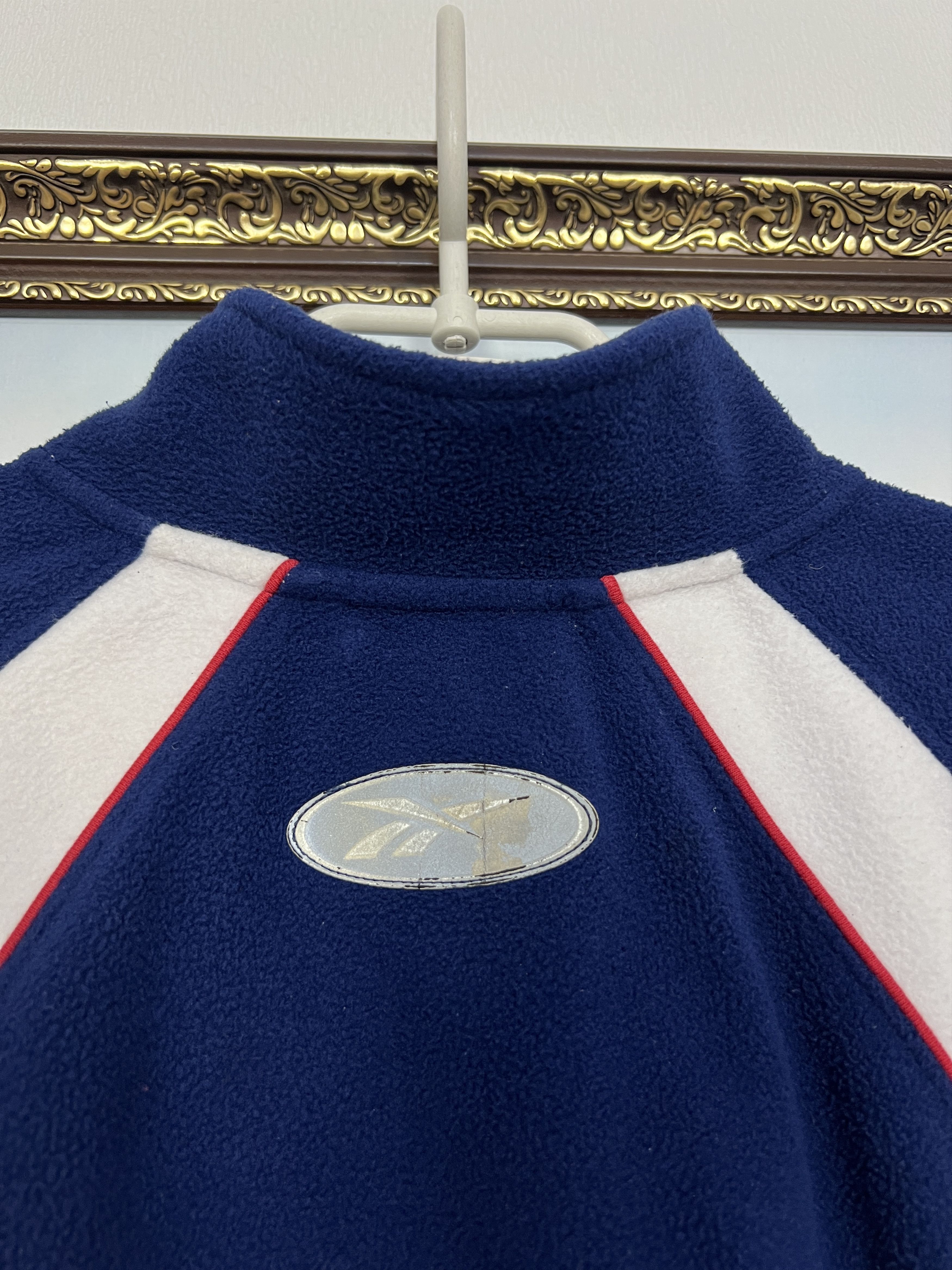 Reebok Vintage Bolton Wanderers Football Blue Fleece Jacket Track Size US M / EU 48-50 / 2 - 11 Thumbnail
