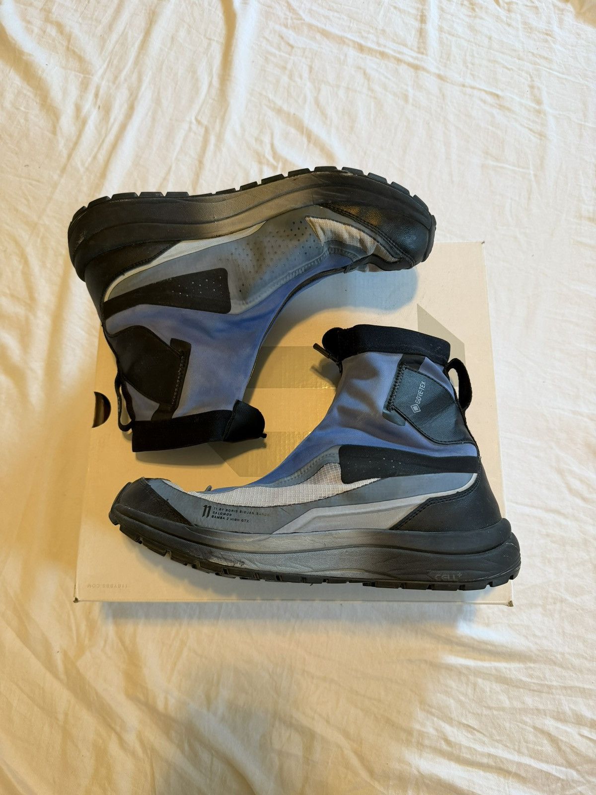 11 By Boris Bidjan Saberi × Salomon Bamba 2 High Synth Blue Size US 8.5 / EU 41-42 - 6 Thumbnail
