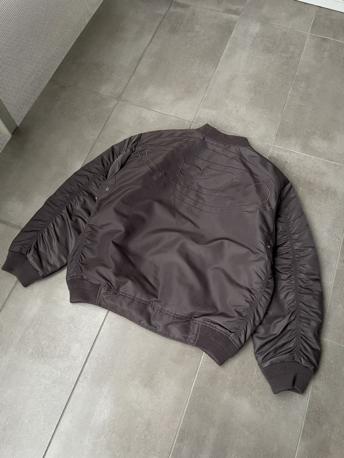 Diesel !DS! AW23 Diesel J-Mattan Reversible Bomber Jacket Size US L / EU 52-54 / 3 - 14 Thumbnail
