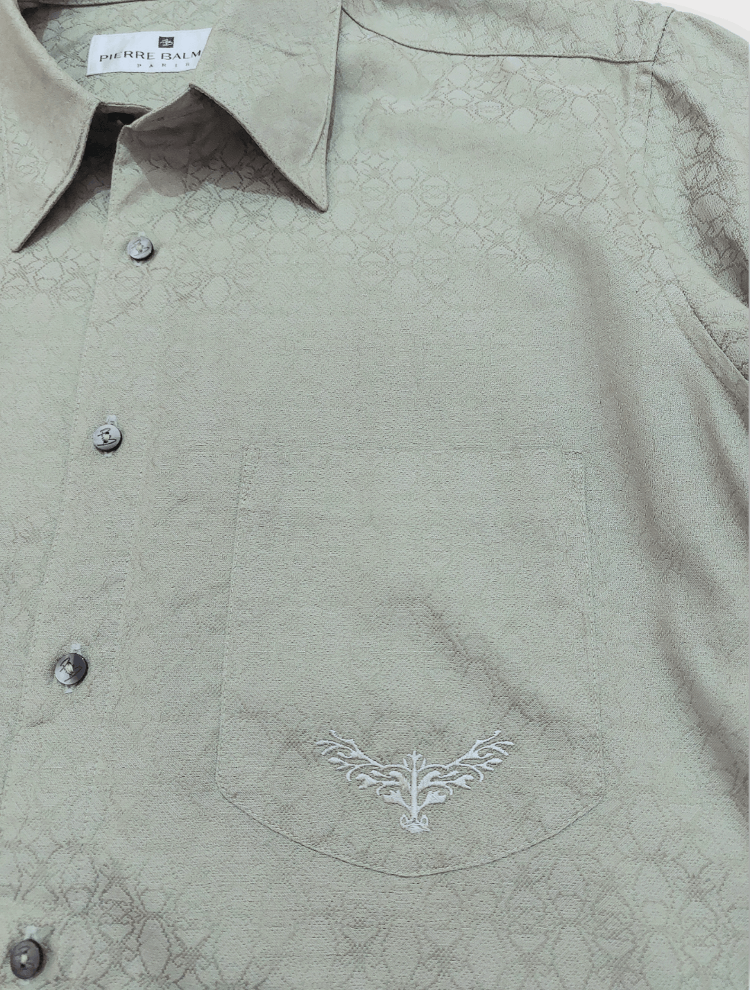 Pierre Balmain Pierre Balmain Decorated Long Sleeve T-Shirt Size US M / EU 48-50 / 2 - 6 Thumbnail