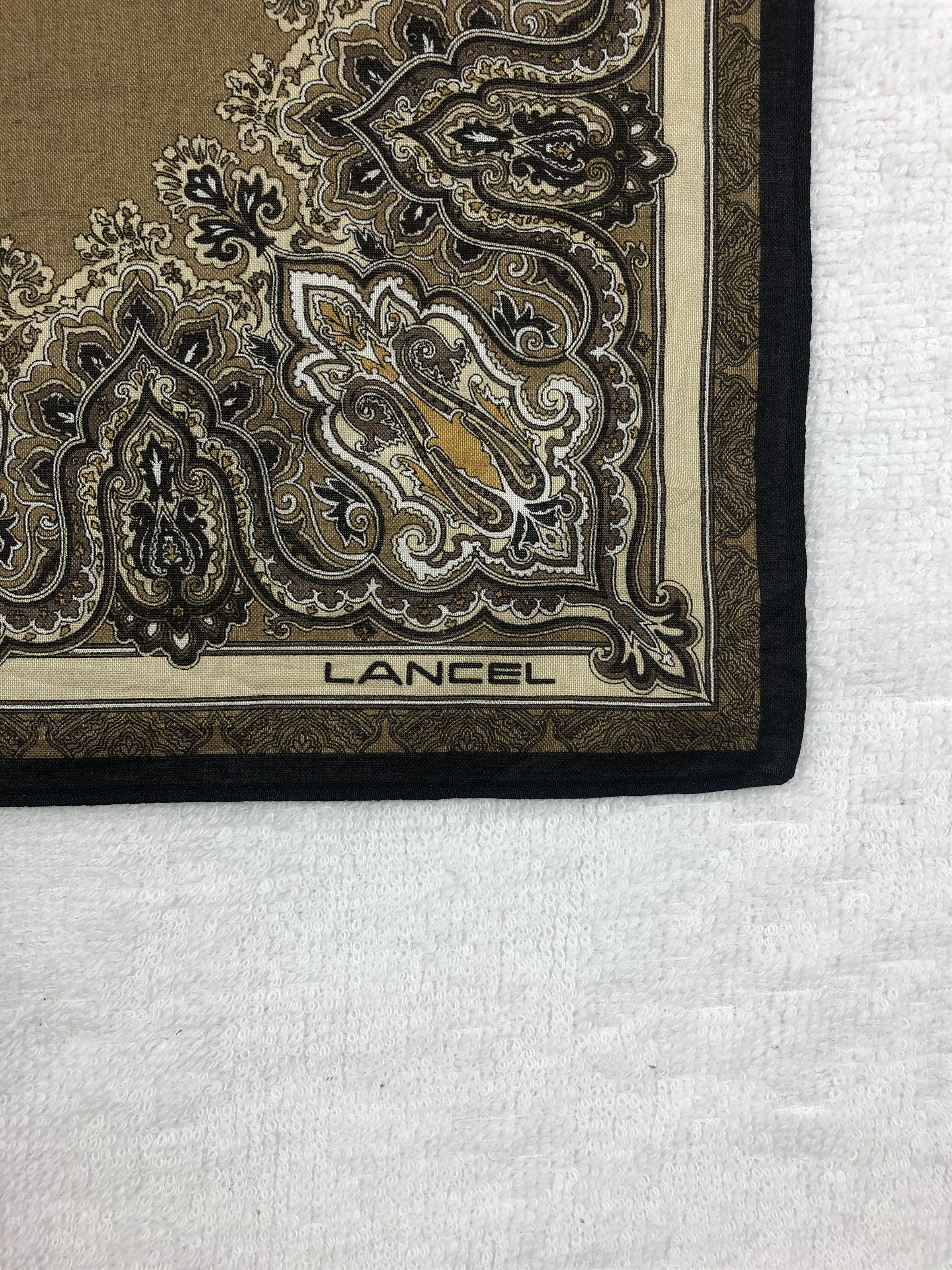 Lancel × Vintage Lancel Handkerchief / Bandana / Neckerchief Size ONE SIZE - 4 Thumbnail