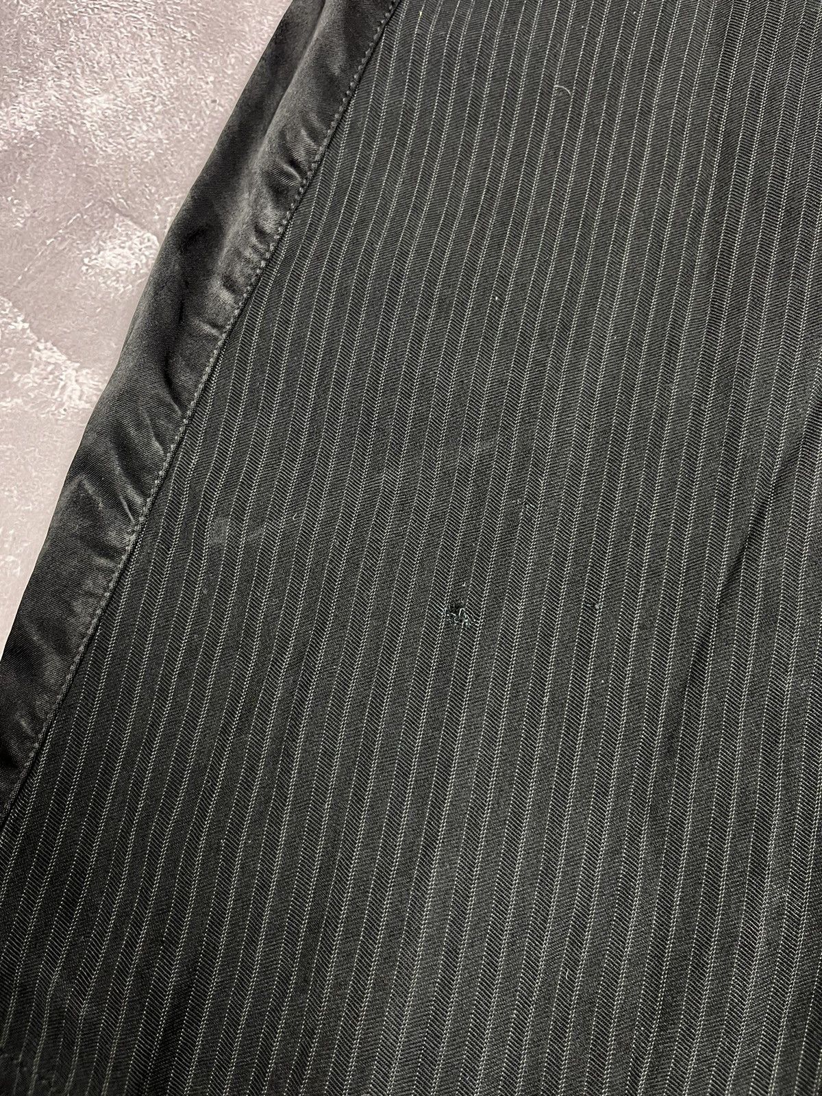 Sarah Pacini Vintage Sarah Pacini Wool Avant Gard Striped Patchwork skirt Size 27" / US 4 / IT 40 - 4 Thumbnail