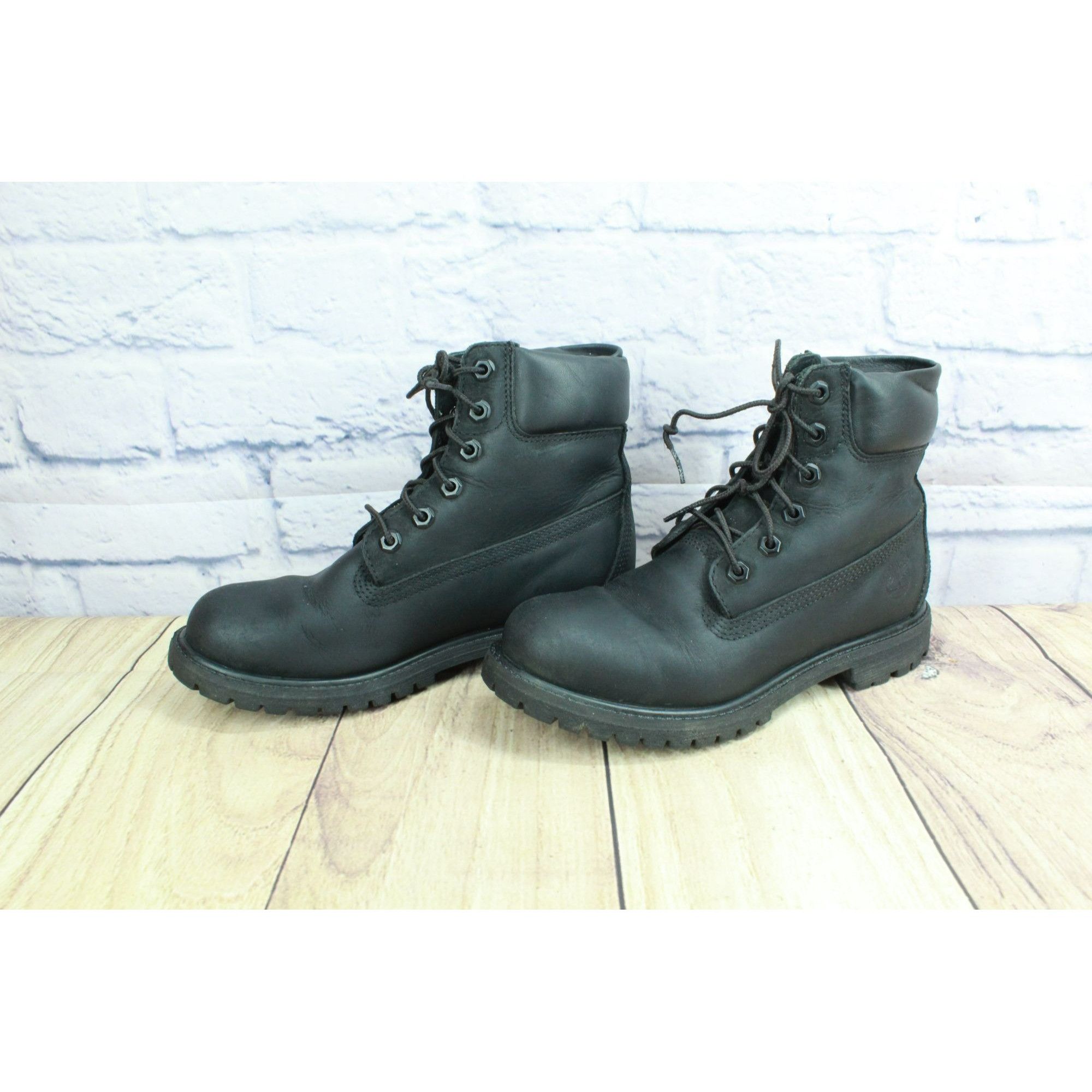 Leather × Timberland Timberland Classic Women's Leather Ankle Premium Boots Size US 7.5 / IT 37.5 - 3 Thumbnail