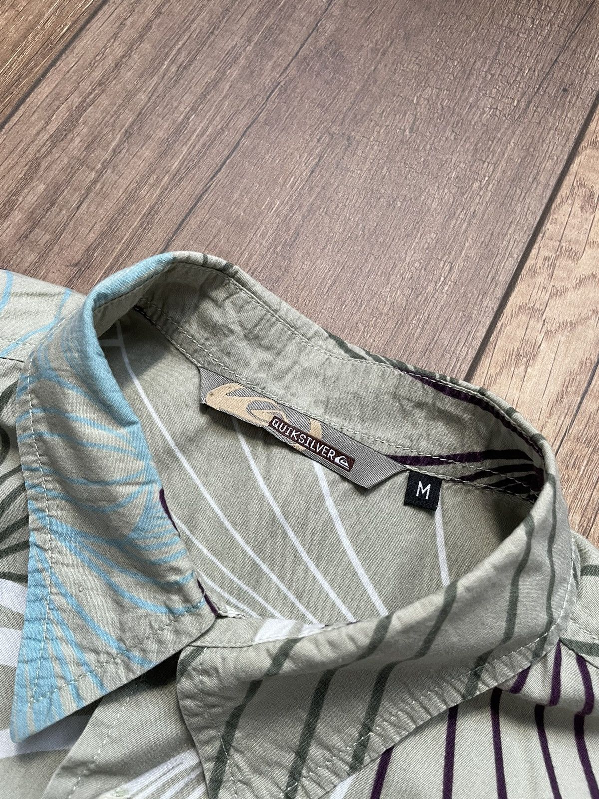 Quiksilver × Vintage Quiksilver Shirts (Button Ups) Surf Style Size US M / EU 48-50 / 2 - 4 Thumbnail