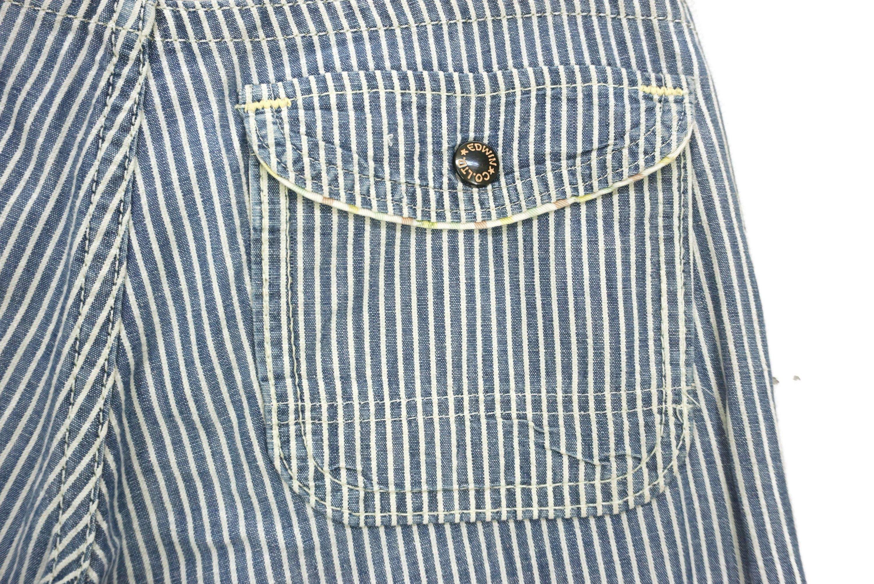 Japanese Brand Miss Edwin Jeans Size 27 fit W30xL31 Banana Fiber Hickory Size 27" / US 4 / IT 40 - 9 Thumbnail