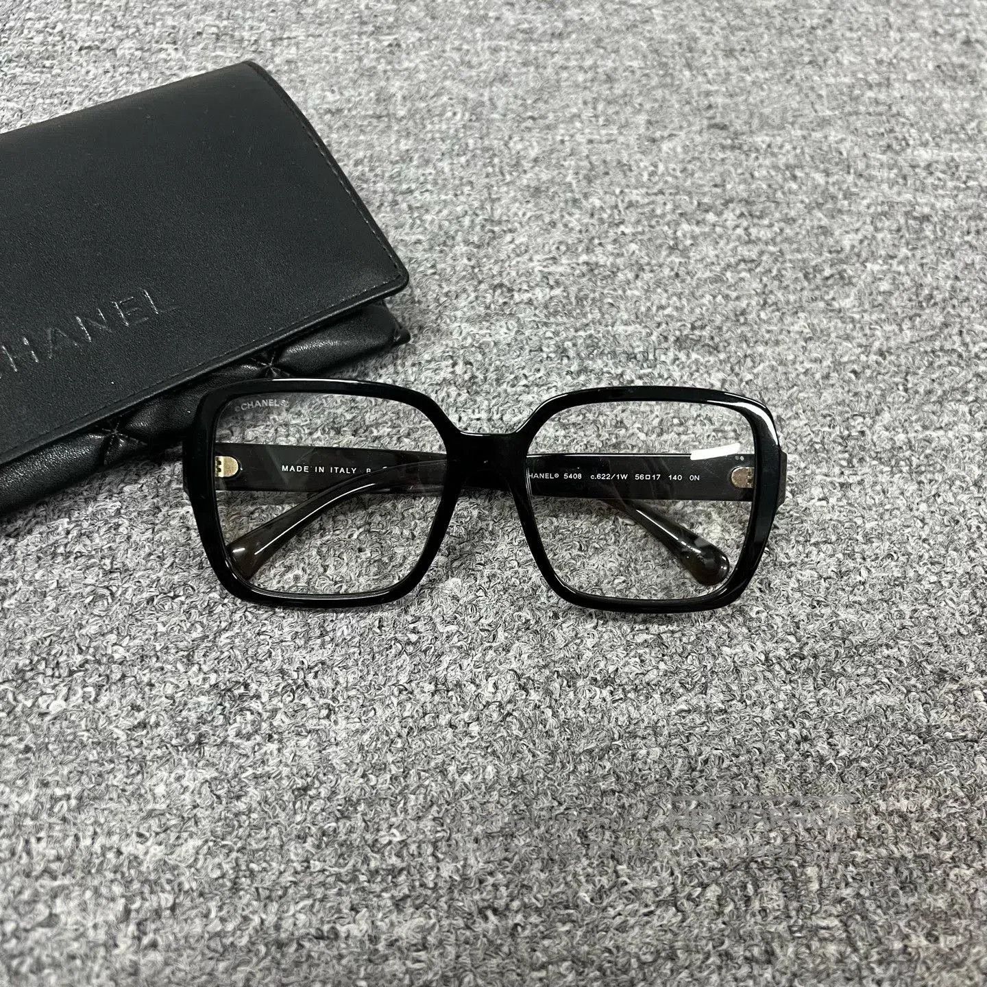 Chanel Chanel 5408 Black Frame Plain Glasses. Size ONE SIZE - 5 Thumbnail
