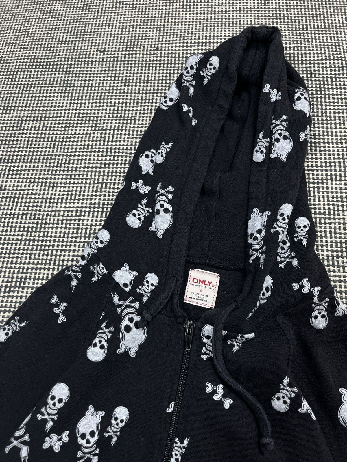 Hysteric Glamour y2k harajuku skulls punk hysteric style zip hoodie Size S / US 4 / IT 40 - 4 Thumbnail