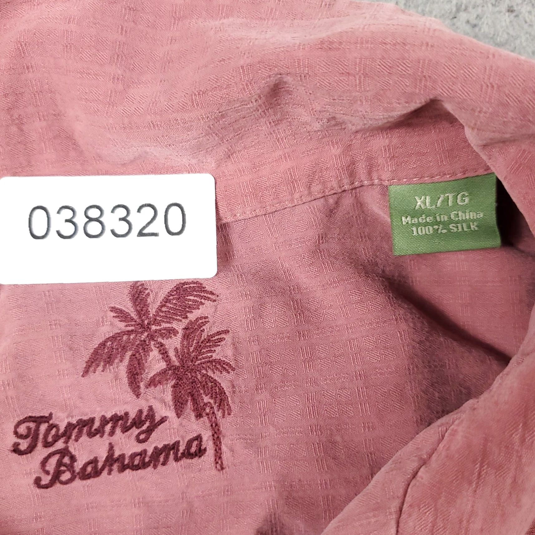 Tommy Bahama Tommy Bahama Shirt Mens XL Red Silk Hawaiian Button-Up Short Sleeve Aloha Beach Casual Size US XL / EU 56 / 4 - 8 Thumbnail