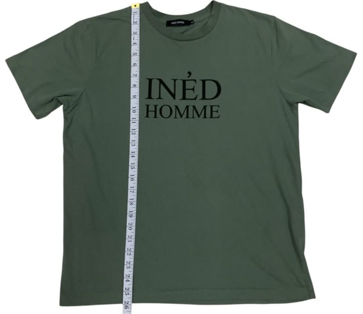 Yohji Yamamoto Ined Homme Yohji Yamamoto Big Logo Tee Size US L / EU 52-54 / 3 - 4 Thumbnail