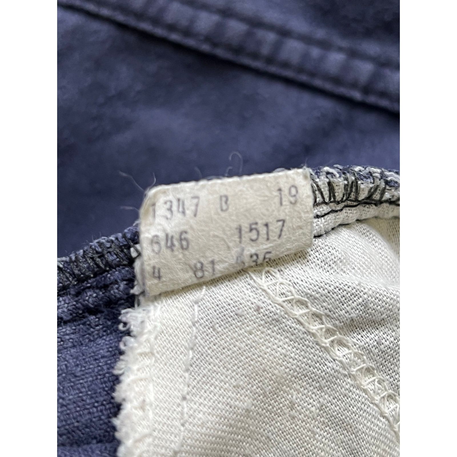 Levi's VTG 1980s Levi’s 646 Flared Corduroy Trousers Navy 36W x 31L Size US 36 / EU 52 - 3 Thumbnail