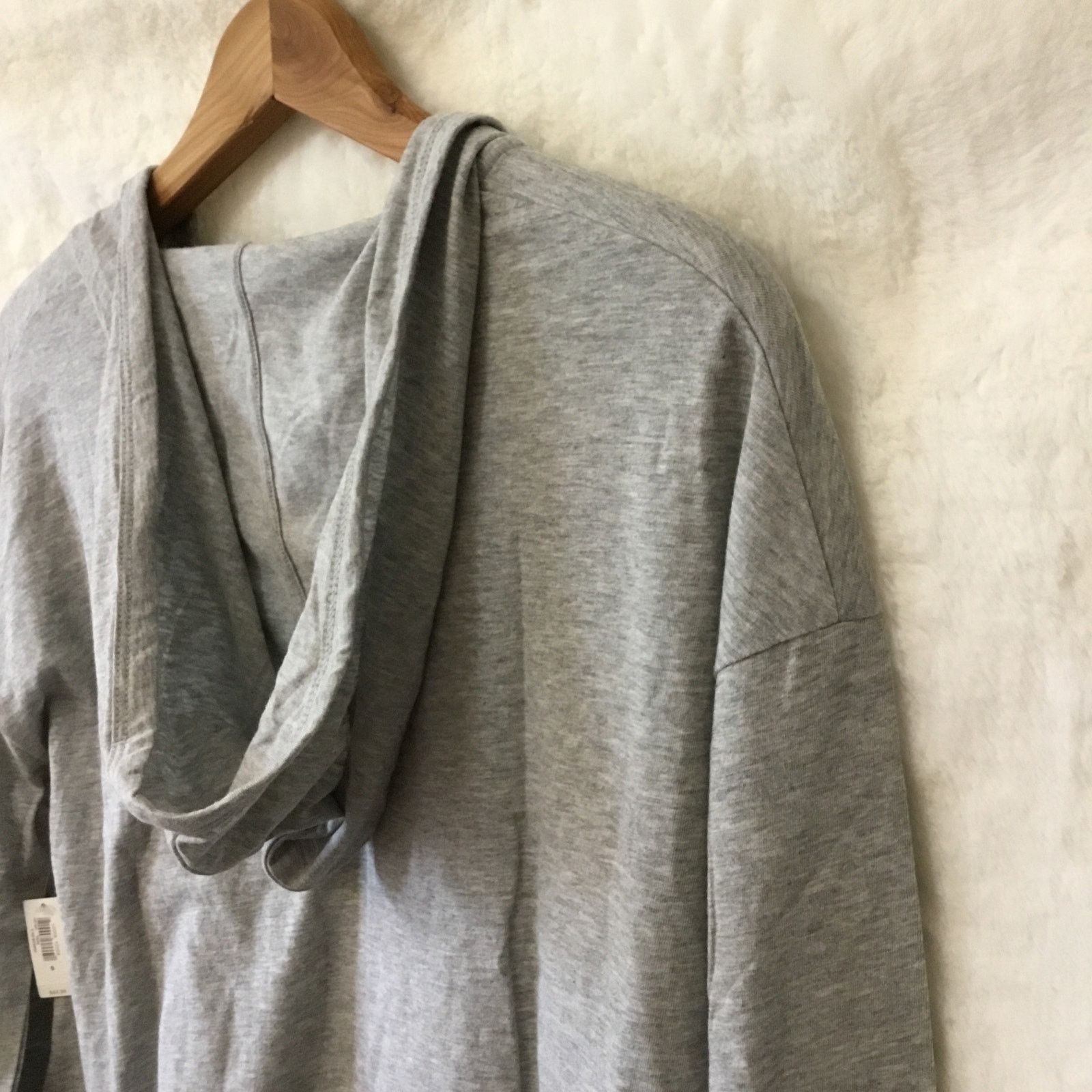 Gap GAP Gray Jersey Knit Hoodie Size XS / US 0-2 / IT 36-38 - 4 Thumbnail