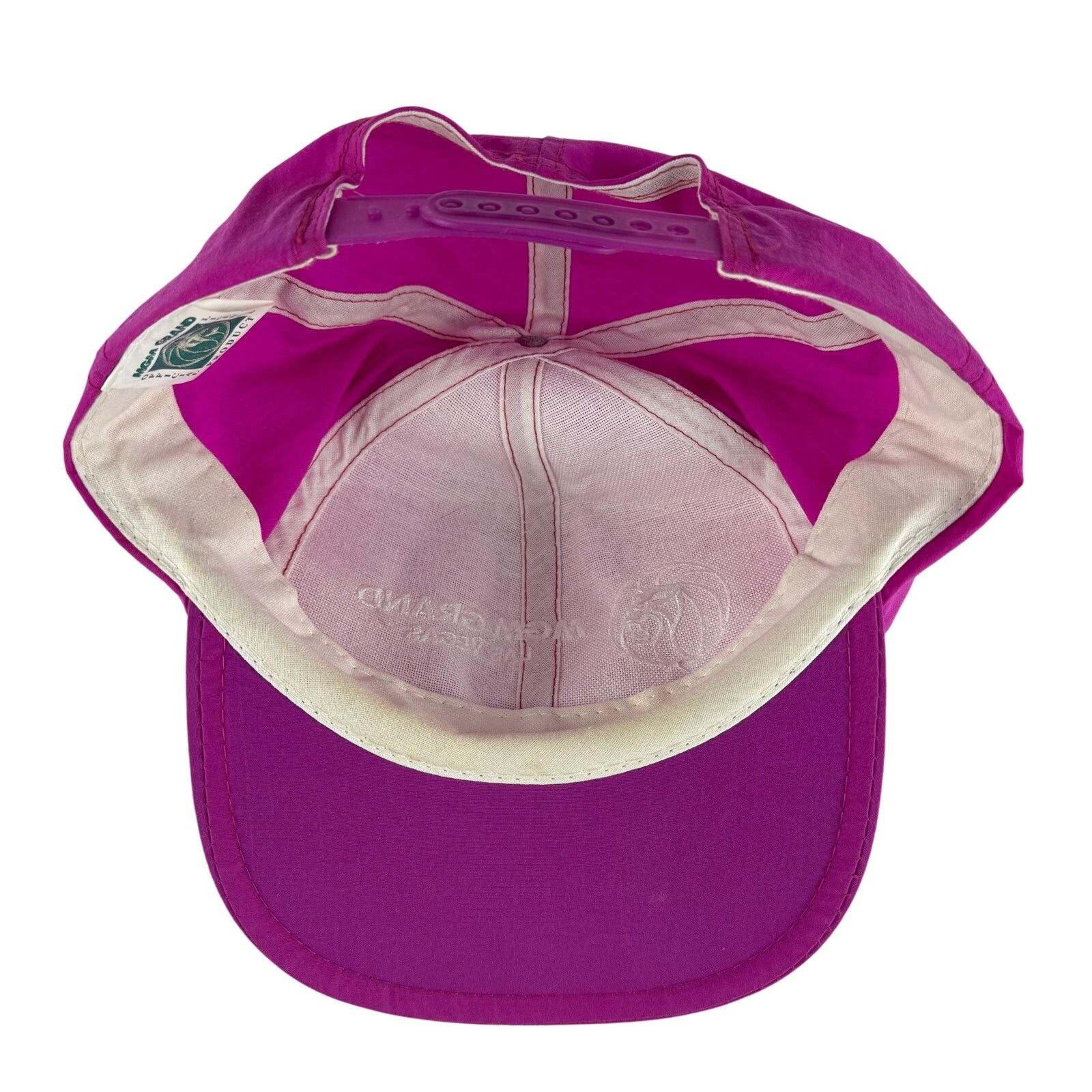 Other Vintage MGM Grand Las Vegas Snapback Hat Neon Magenta 90s Size ONE SIZE - 8 Thumbnail