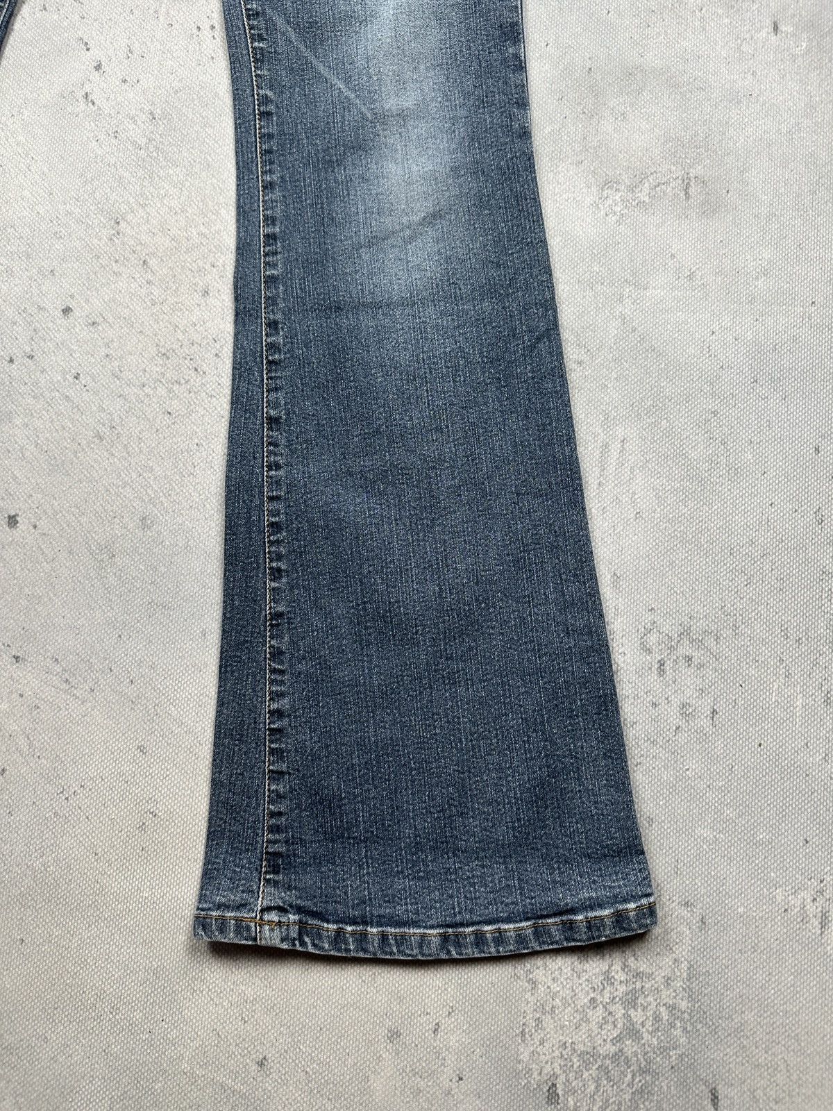 Miss Sixty Miss Sixty Tommy Bootcut Low Rise Blue Denim Flared Jeans Size 28" / US 6 / IT 42 - 4 Thumbnail