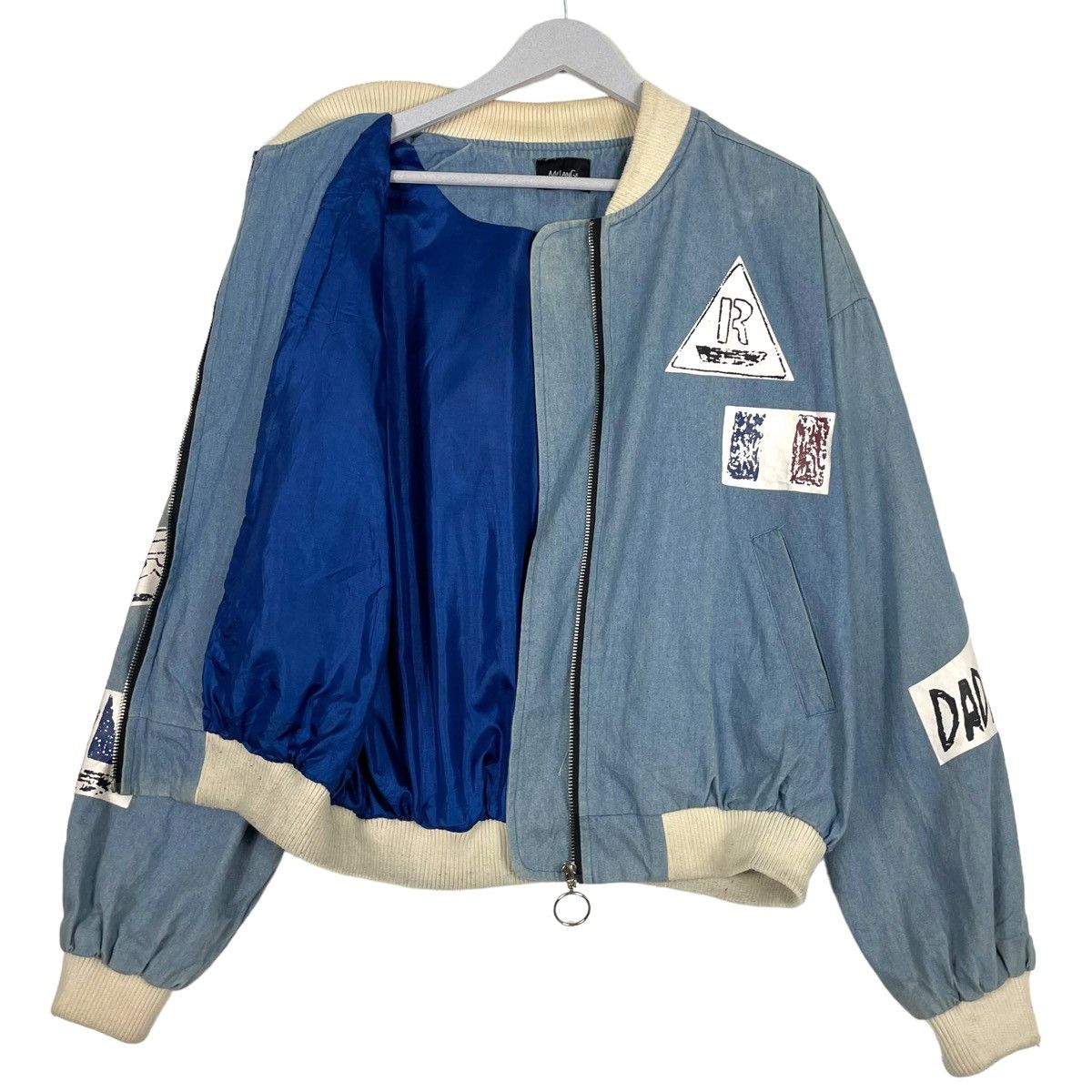 Japanese Brand 💥 MILANGE RIOT PATCH BOMBER JACKET Size US L / EU 52-54 / 3 - 10 Thumbnail