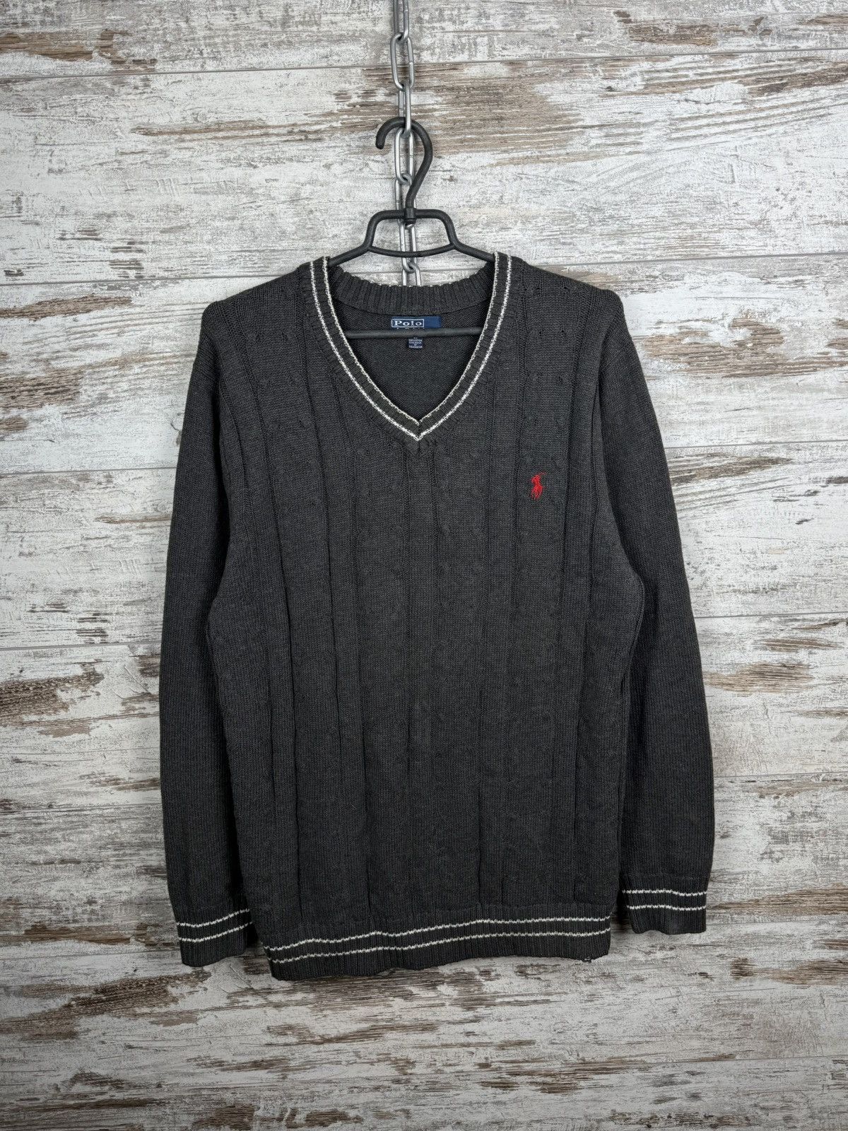 Polo Ralph Lauren Vintage Polo Ralph Lauren Sweater Old Money Style Y2K Size US L / EU 52-54 / 3 - 1 Thumbnail