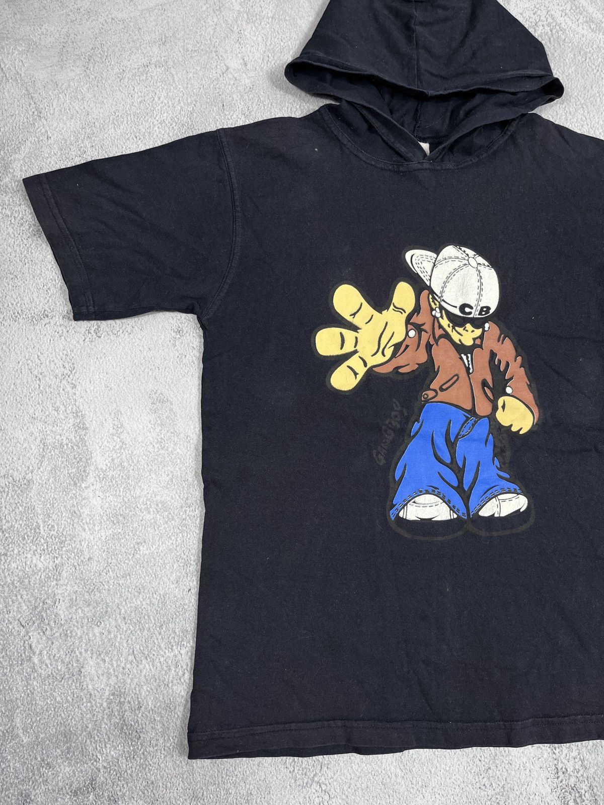 Band Tees Intake Y2K GANGBOY hooded faded big logo tee S Size US S / EU 44-46 / 1 - 2 Thumbnail