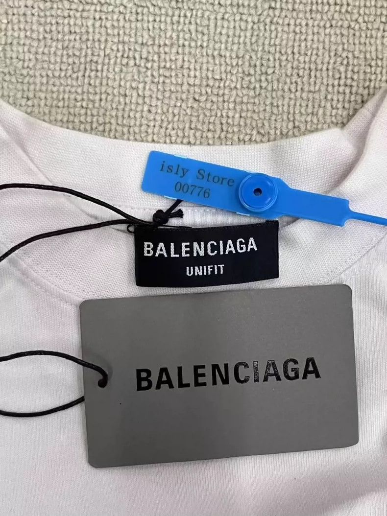 Balenciaga Balenciaga Solid monogrammed Logo printed slouchy crewneck Size S / US 4 / IT 40 - 4 Thumbnail