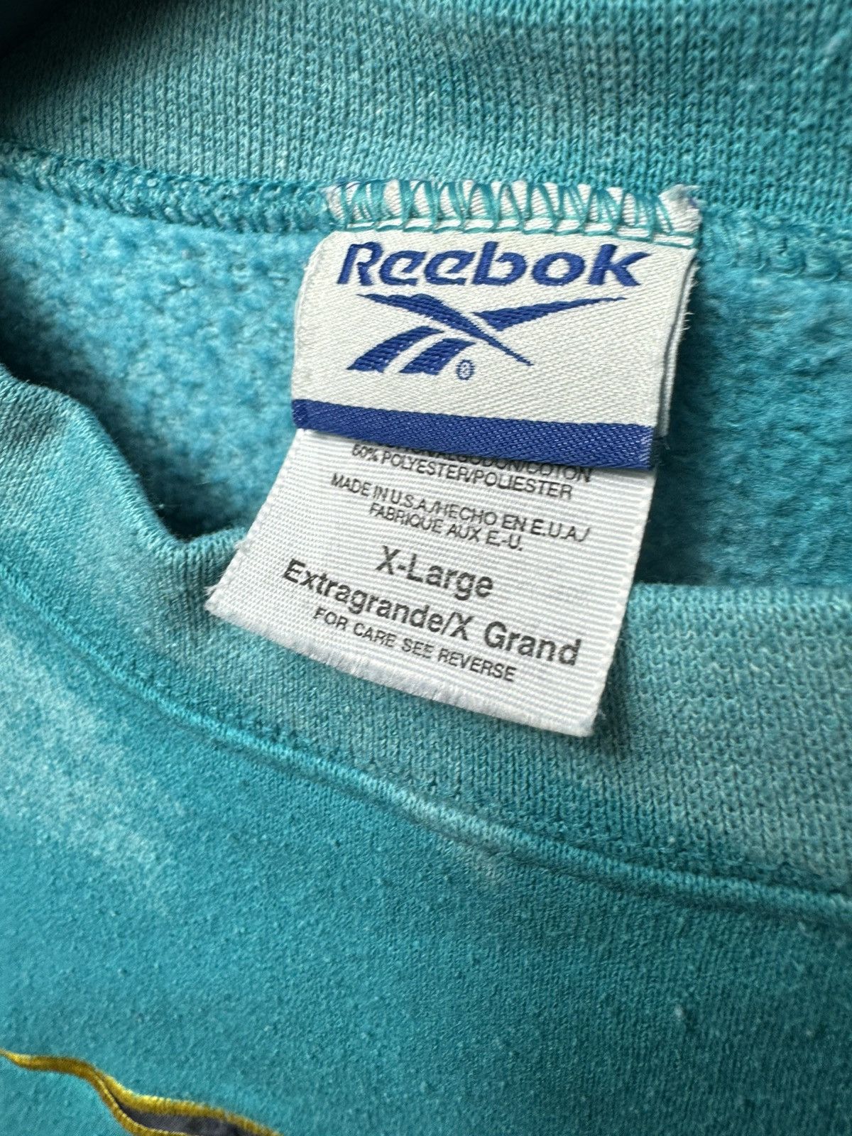 Reebok × Vintage Vintage Reebok Tie Dye Crewneck Size US M / EU 48-50 / 2 - 6 Thumbnail