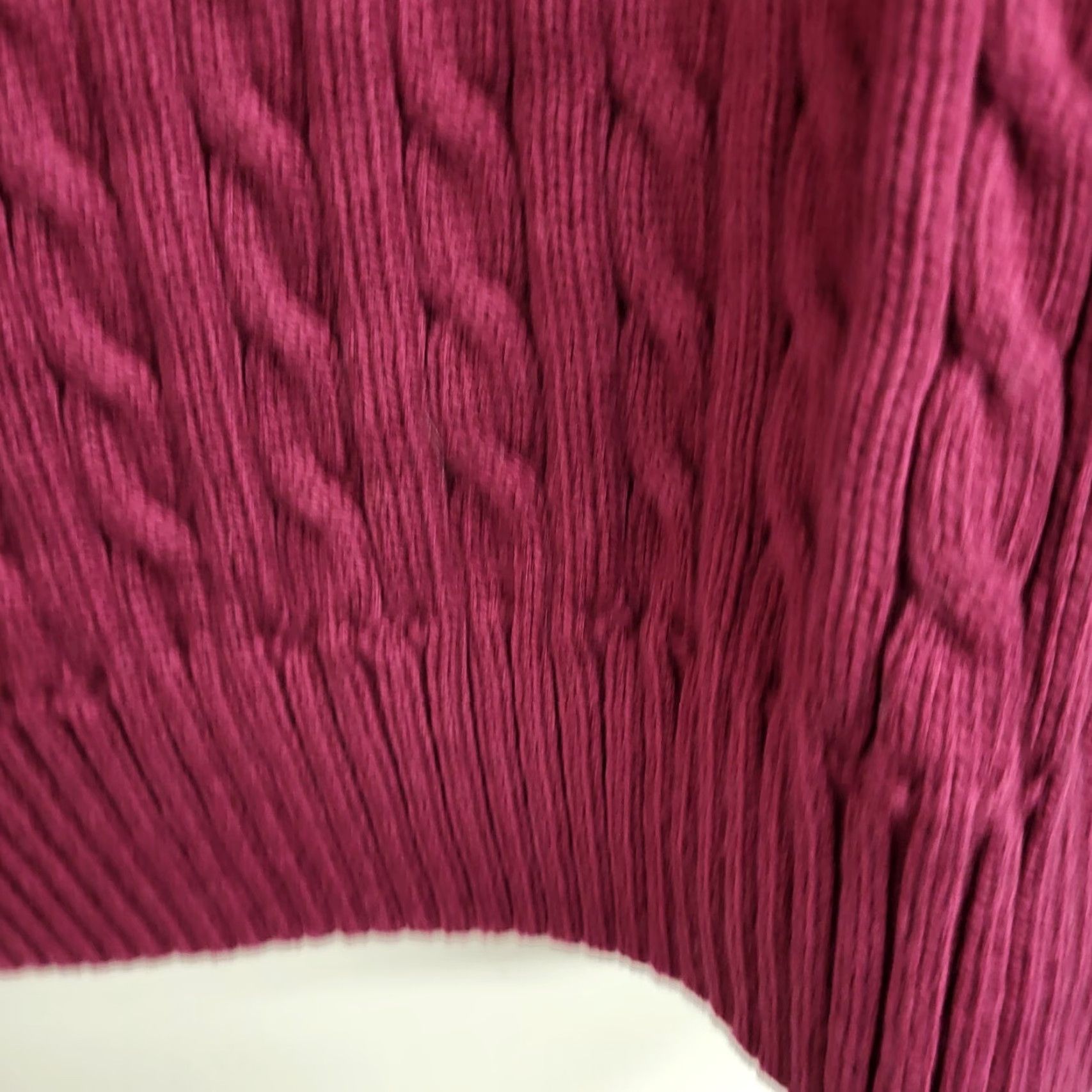 Chaps Chaps Ralph Lauren Womens Tunic Sweater Cable Knit Long Sleeve Size M Maroon Size M / US 6-8 / IT 42-44 - 5 Thumbnail