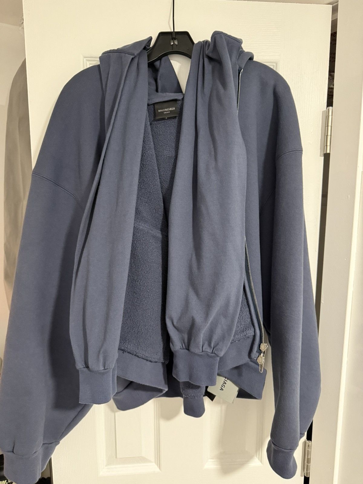 Balenciaga Balenciaga Navy incognito hoodie size small Size US S / EU 44-46 / 1 - 2 Thumbnail