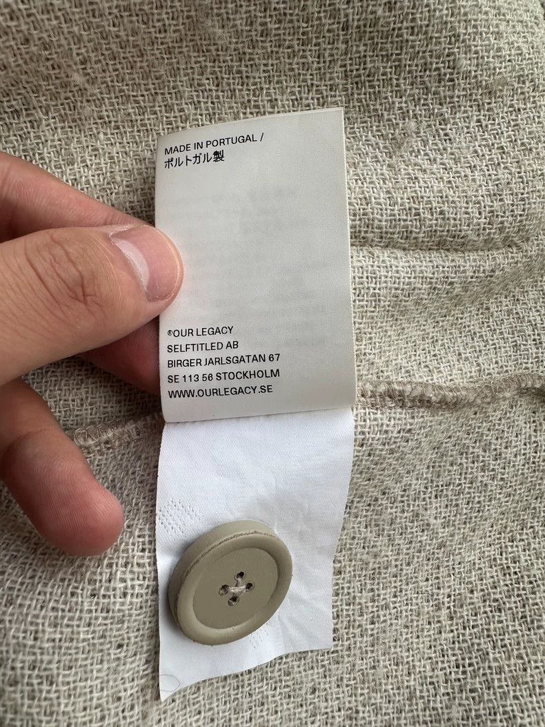 Our Legacy Our Legacy size48 Light grayish white marehair sweater Size US M / EU 48-50 / 2 - 5 Thumbnail