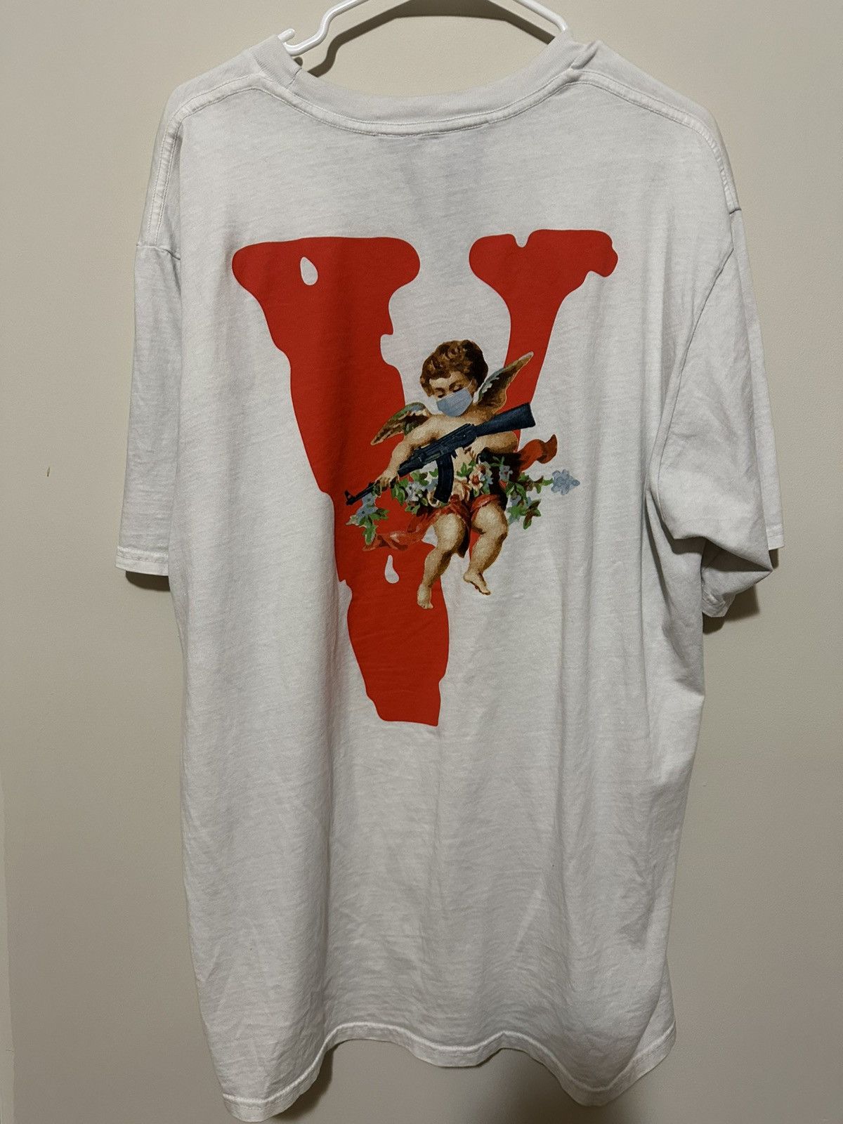 Vlone VLONE Friends COVID Angels Tee XL Size US XL / EU 56 / 4 - 2 Thumbnail