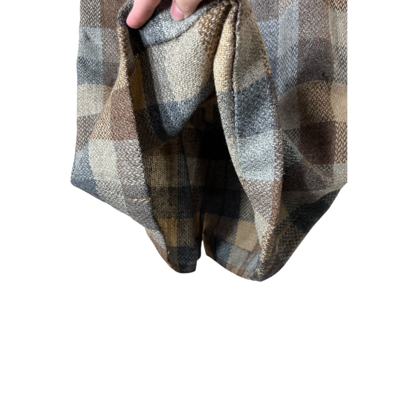 Other Vintage Country Suburbans Wool Blend Plaid Skirt Size 10 Size 32" / US 10 / IT 46 - 5 Thumbnail