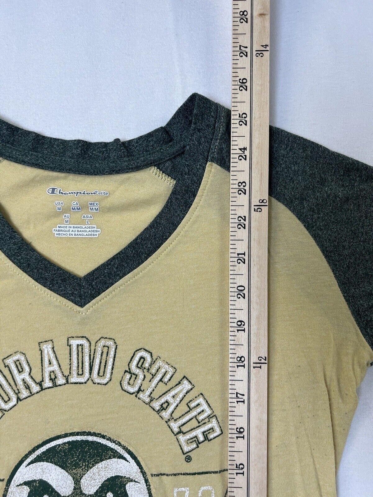 Champion Nwot Champion Elite CSU Rams Long Sleeve T-Shirt Ladies M Size M / US 6-8 / IT 42-44 - 7 Thumbnail