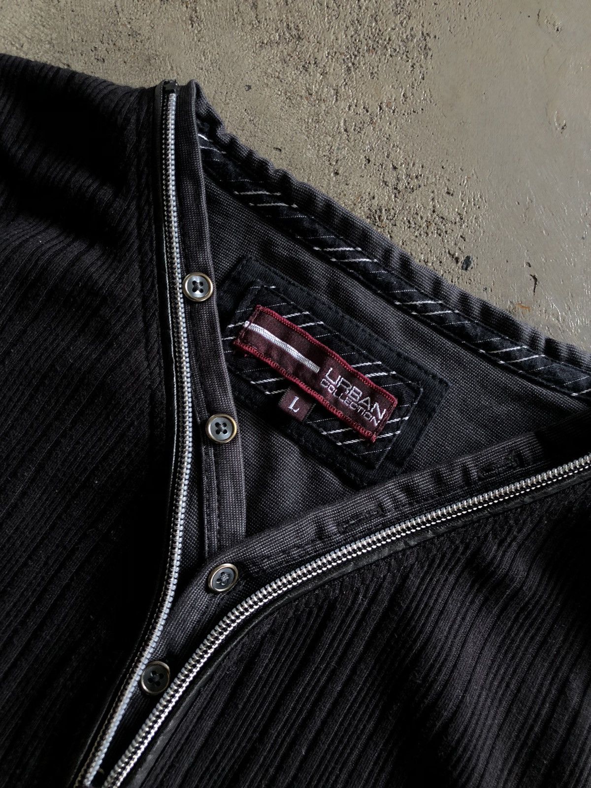 If Six Was Nine × Japanese Brand × Le Grande Bleu (L.G.B.) JAPANESE STYLE URBAN COLLECTION DOUBLE LAYER SHIRT Size US L / EU 52-54 / 3 - 4 Thumbnail