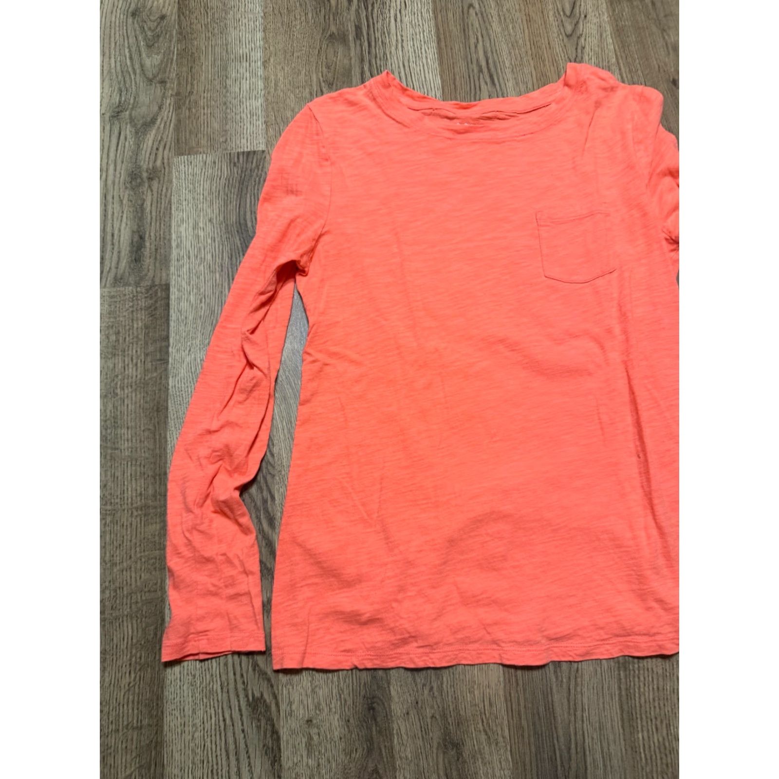 Gap Gap Body Shirt Womens Small Orange Long Sleeve Shirt Size S / US 4 / IT 40 - 3 Thumbnail