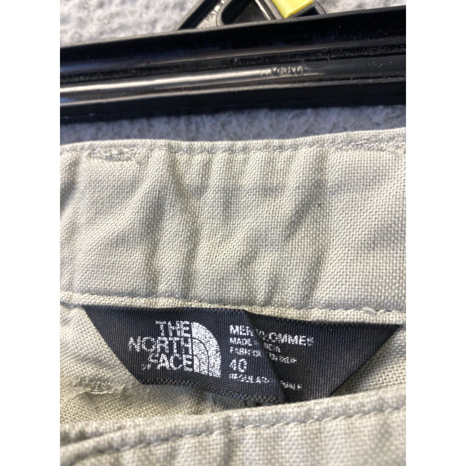 The North Face The North Face Pants Mens 40x34 Denim Carpenter Flat Front 5-Pocket Straight Regular Light Sage Green Size US 40 / EU 56 - 3 Thumbnail