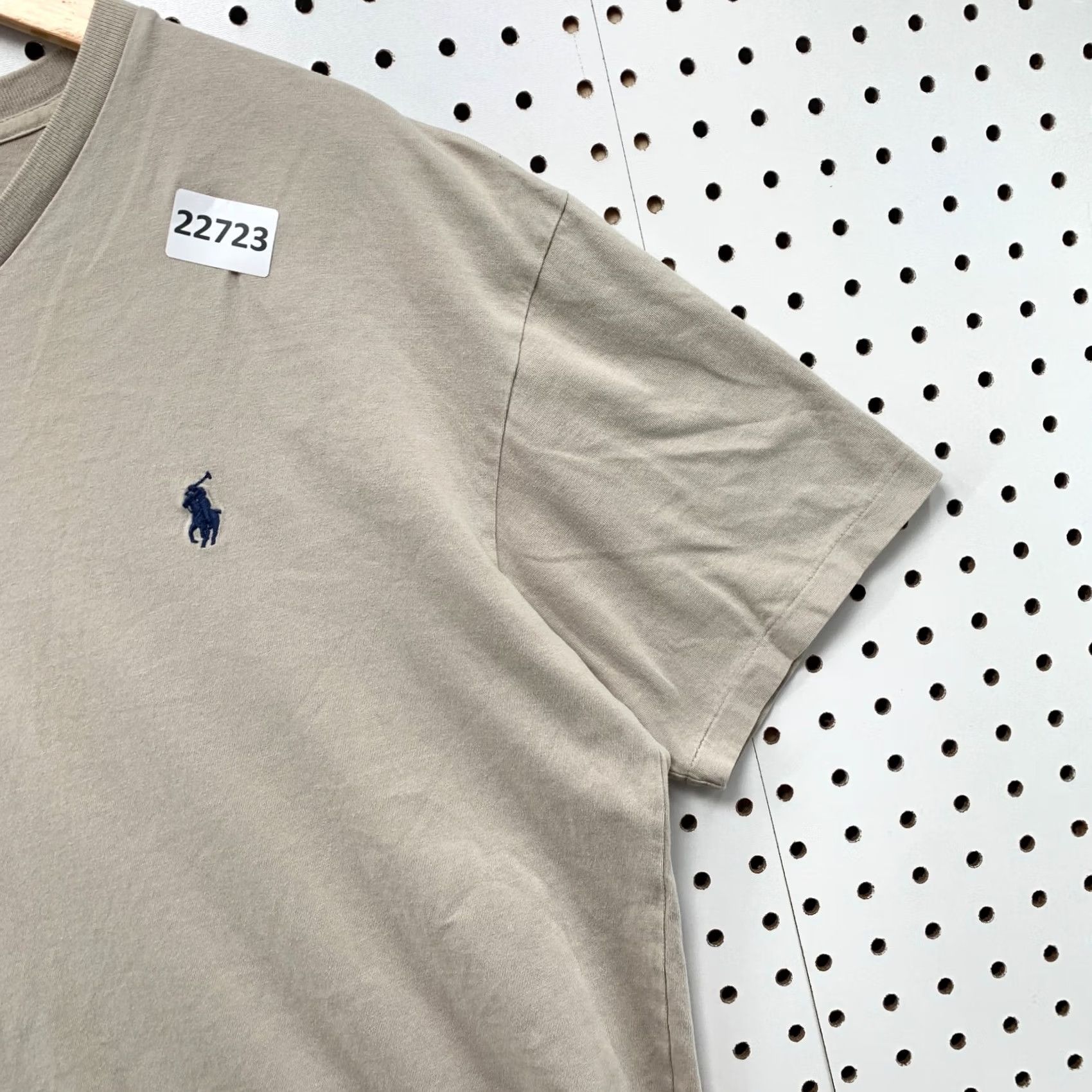 Polo Ralph Lauren VINTAGE Polo Ralph Lauren Shirt Brown Single Stitch Adult Medium 90s Mens Size US M / EU 48-50 / 2 - 5 Thumbnail