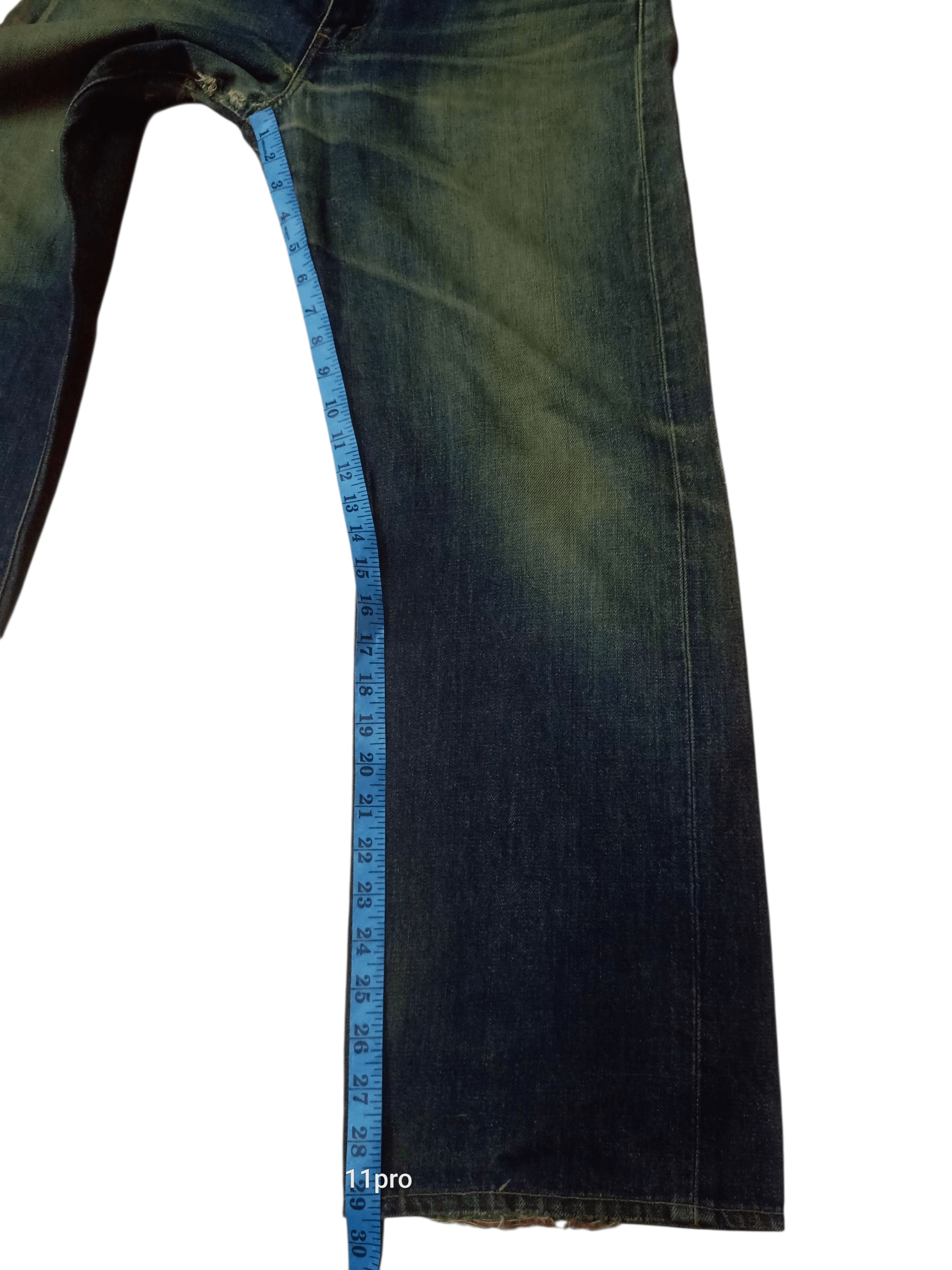 Levi's Vintage Clothing Levis Vintage 504 Z Red Selvedge Distressdenim Size US 32 / EU 48 - 21 Thumbnail