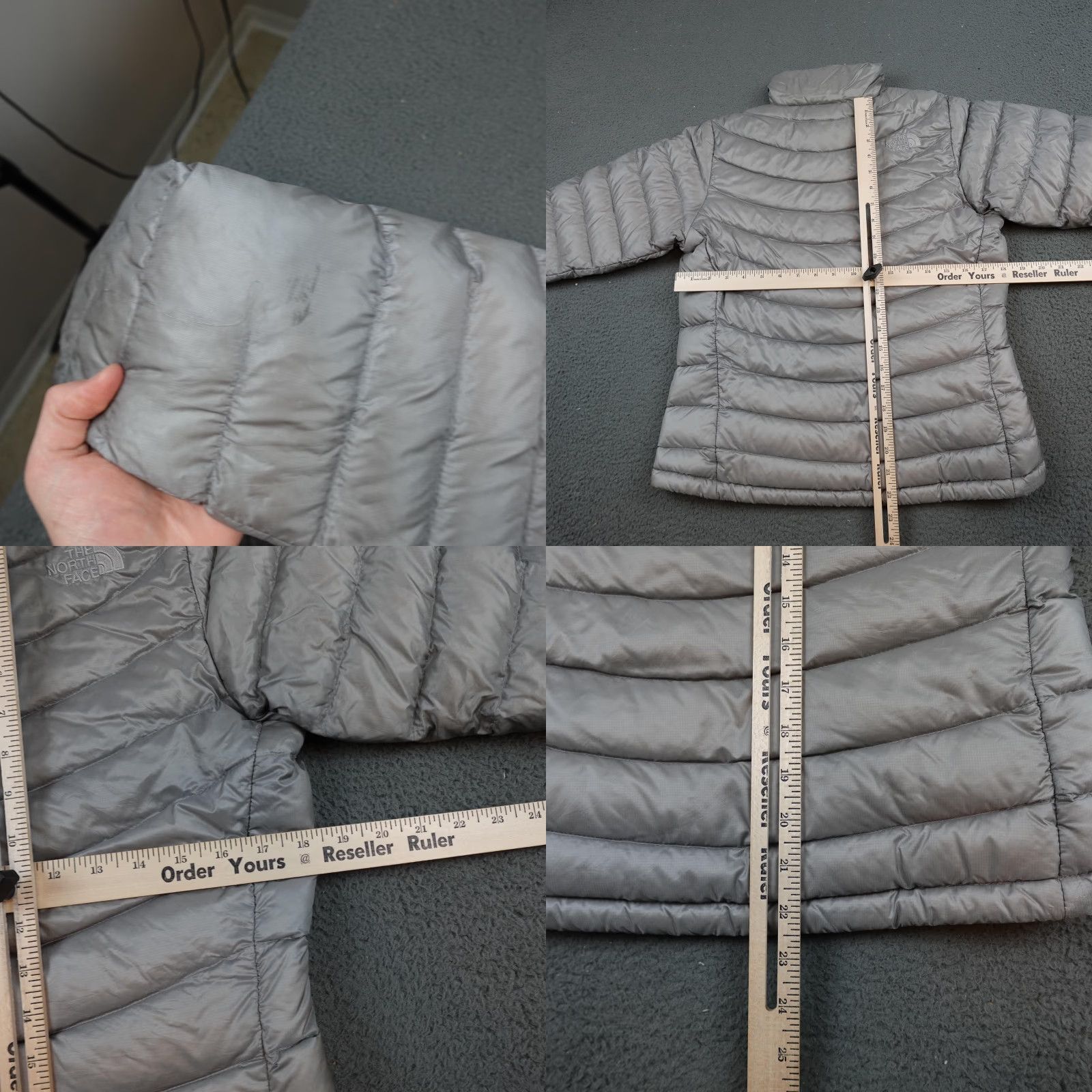 The North Face The North Face Summit Series Jacket Womens Medium Gray 800 Down Puffer Zip Warm Size M / US 6-8 / IT 42-44 - 9 Thumbnail