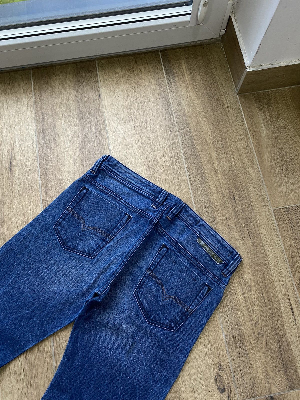 Diesel Diesel Vintage Flared Jeans Washed Baggy Wide Avant Garde Size US 32 / EU 48 - 5 Thumbnail