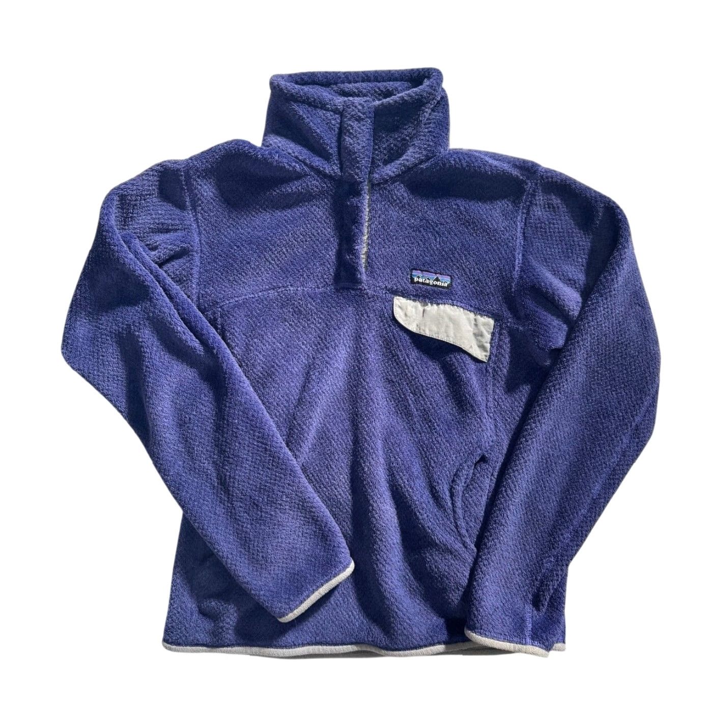 Patagonia VINTAGE Patagonia Women's Re-Tool Snap-T Pullover Purple Size S Shirt Womens Size S / US 4 / IT 40 - 2 Thumbnail