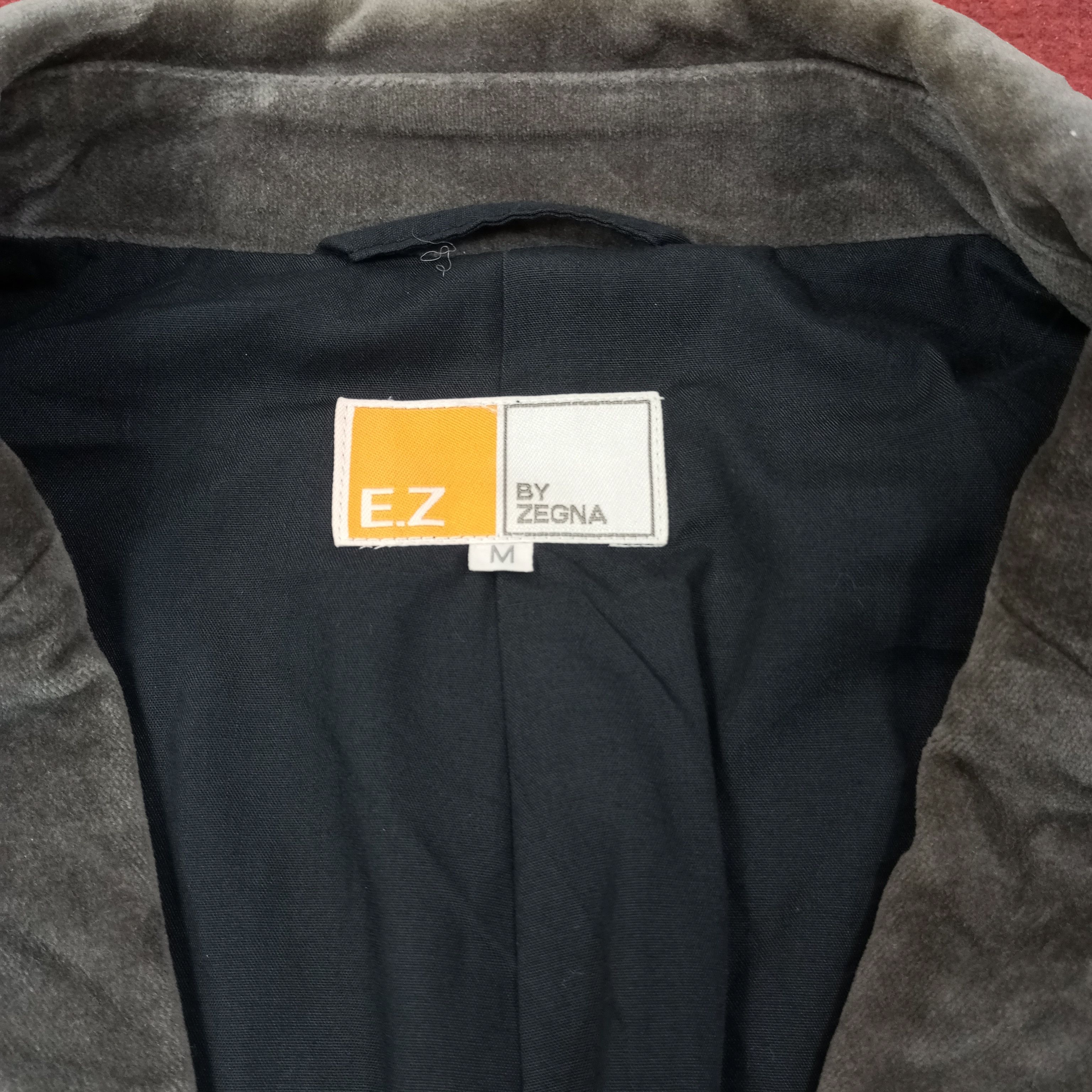 Ermenegildo Zegna E.Z by Zegna Fashion Brand Style Blazer Size US M / EU 48-50 / 2 - 2 Thumbnail