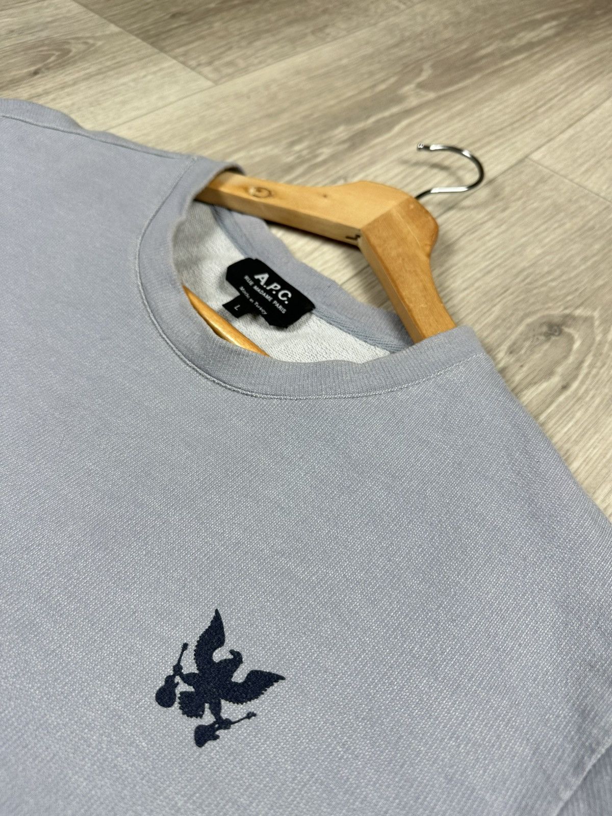 A.P.C. A.P.C. Long Sleeve T-Shirt Sweatshirt Size L Size L / US 10 / IT 46 - 5 Thumbnail