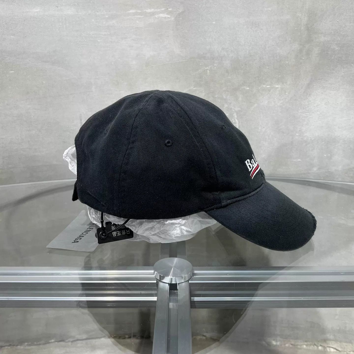 Balenciaga BALENCIAGA vintage wash logo baseball cap M new with tags Size ONE SIZE - 4 Thumbnail