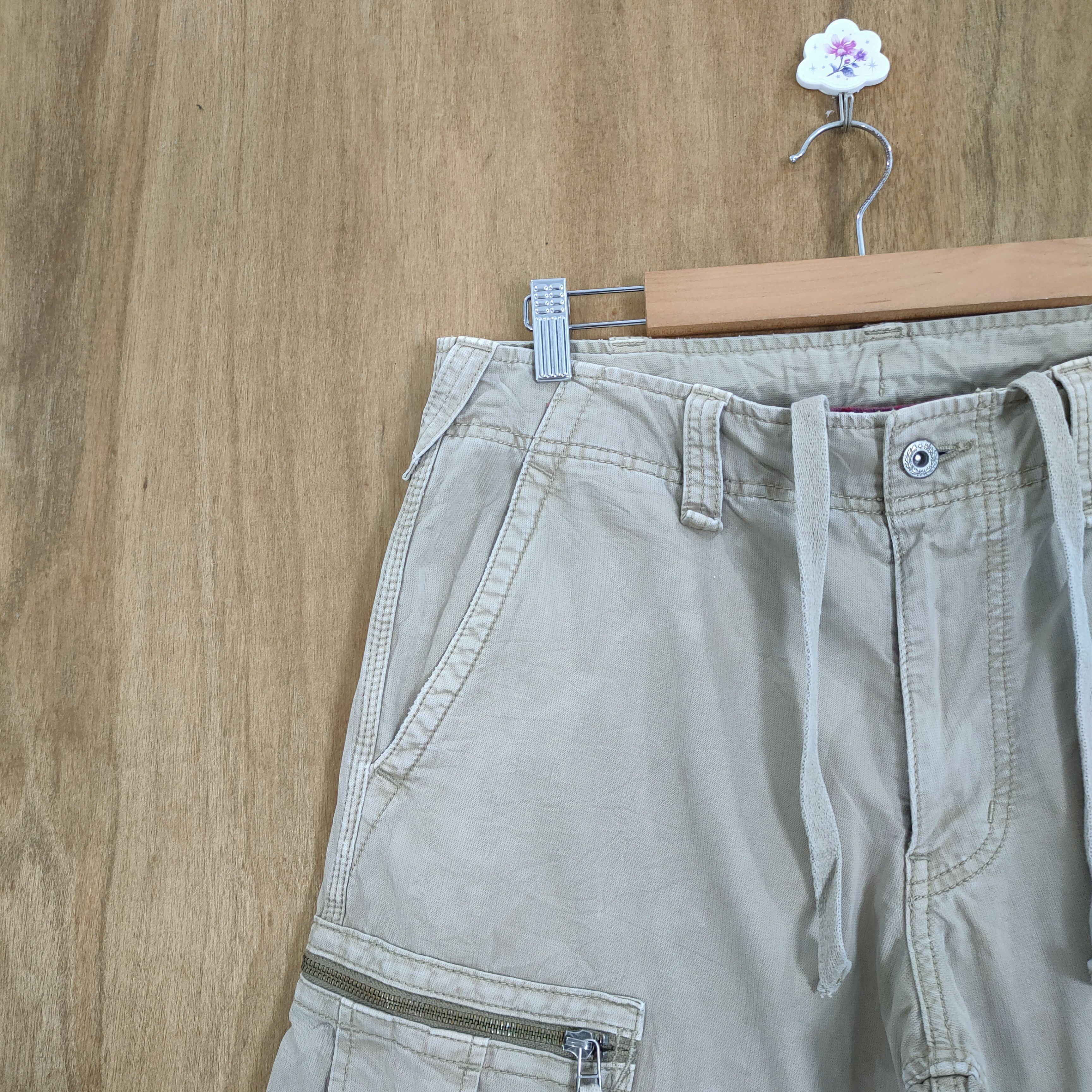 Japanese Brand 8 POCKET JAPANESE VINTAGE CARGO PANTS Size US 32 / EU 48 - 4 Thumbnail