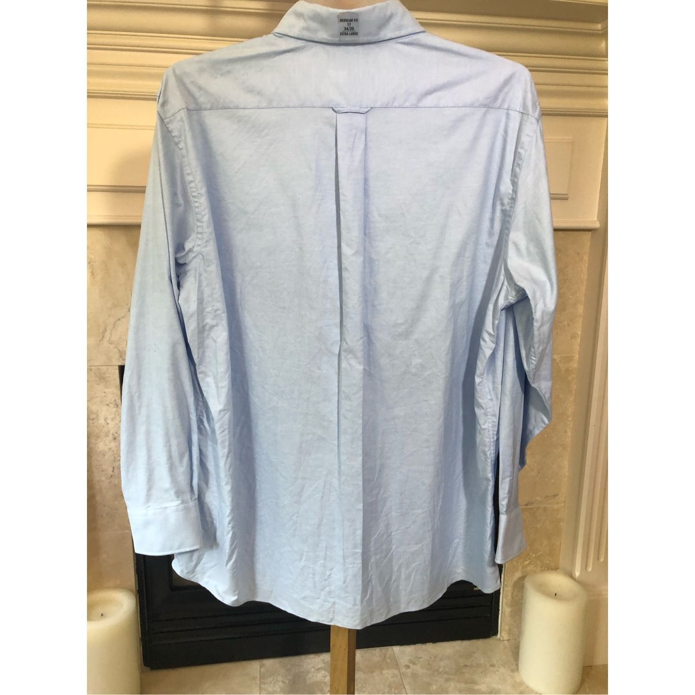 Tommy Hilfiger Tommy Hilfiger Men’s Light Blue Long Sleeve Collared T-Shirt Size US XL / EU 56 / 4 - 3 Thumbnail