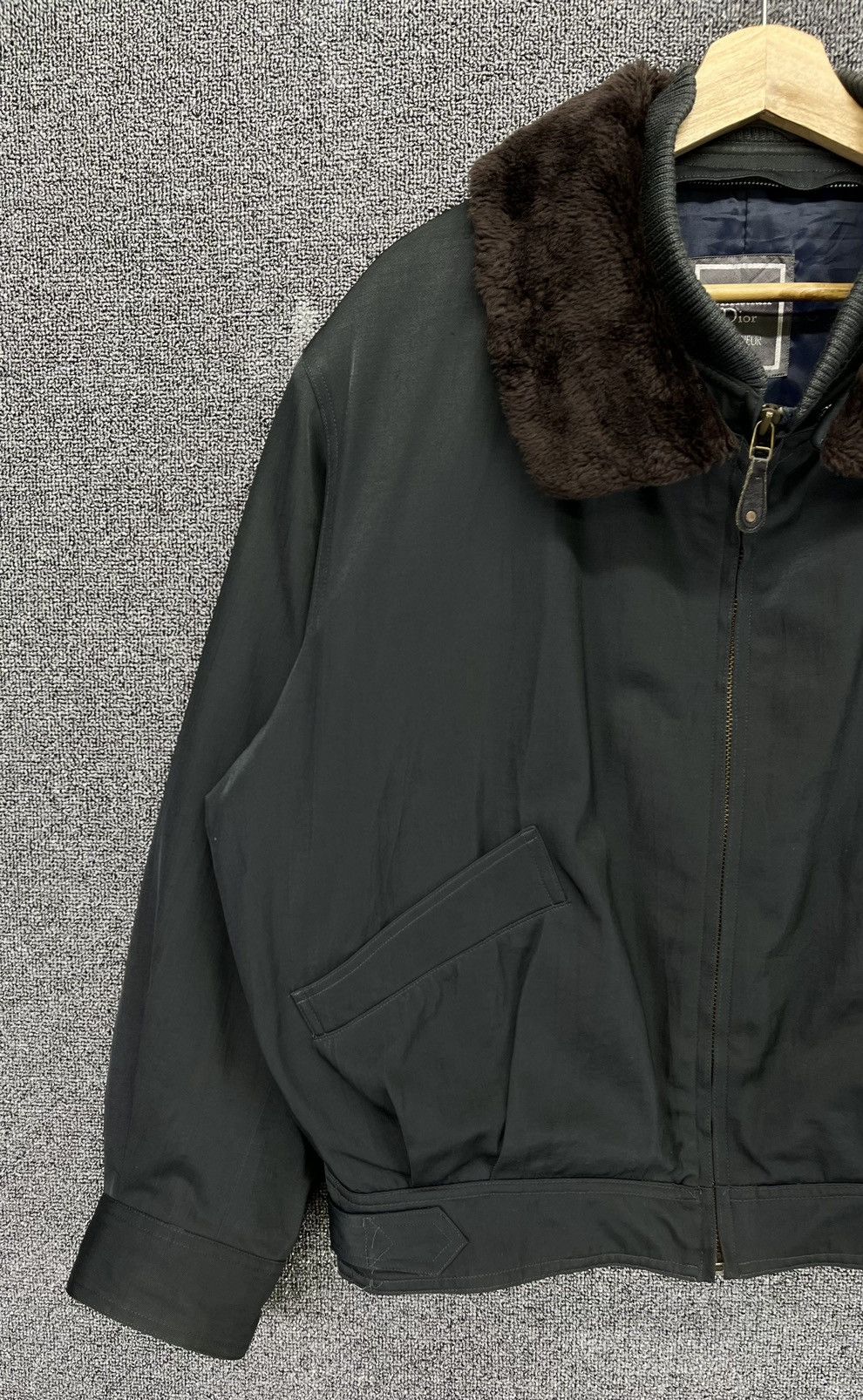 Christian Dior Monsieur Vintage Christian Dior Monsieur Zip Up Luxury Jacket Size US L / EU 52-54 / 3 - 3 Thumbnail