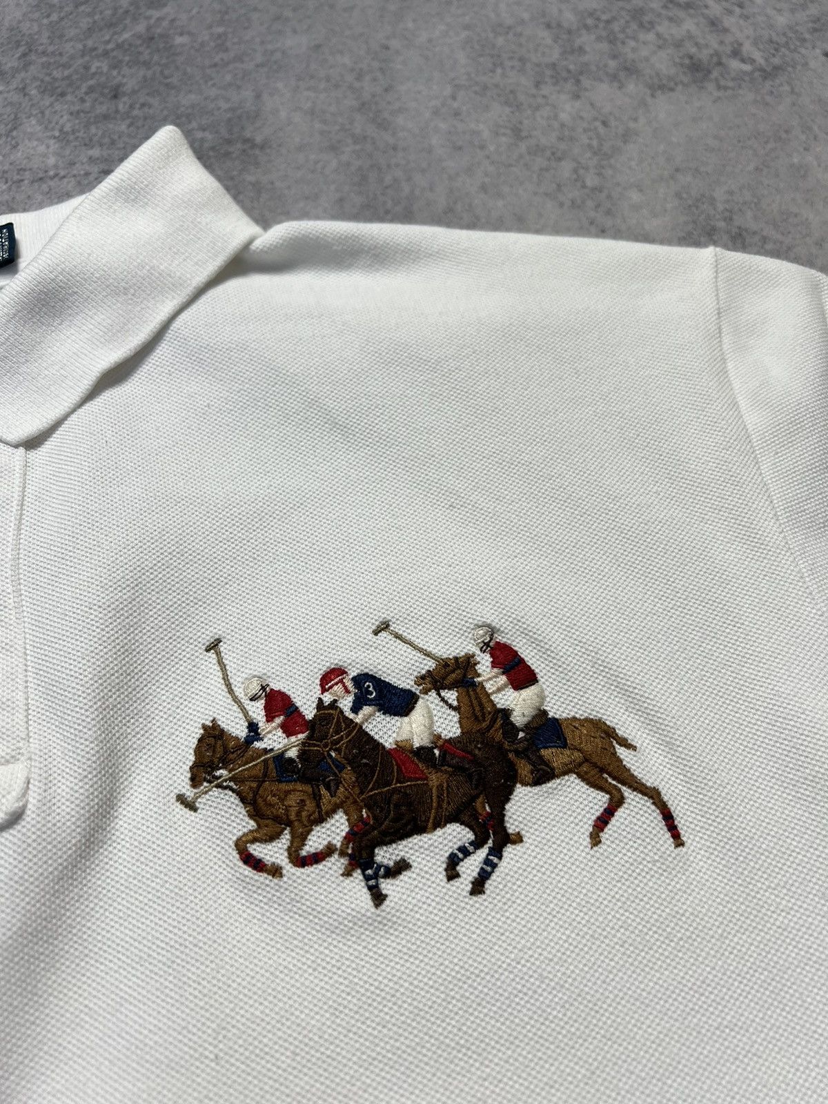 Ralph Lauren Vintage Ralph Lauren Rugby Pony Chief Keef Style Y2K Polo Size US XXL / EU 58 / 5 - 8 Thumbnail