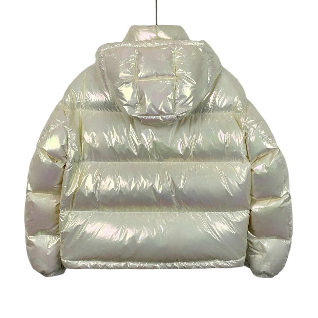 Moncler Moncler Daos Womens Iridescent Glossy Hooded Down Jacket XS Size XS / US 0-2 / IT 36-38 - 8 Thumbnail