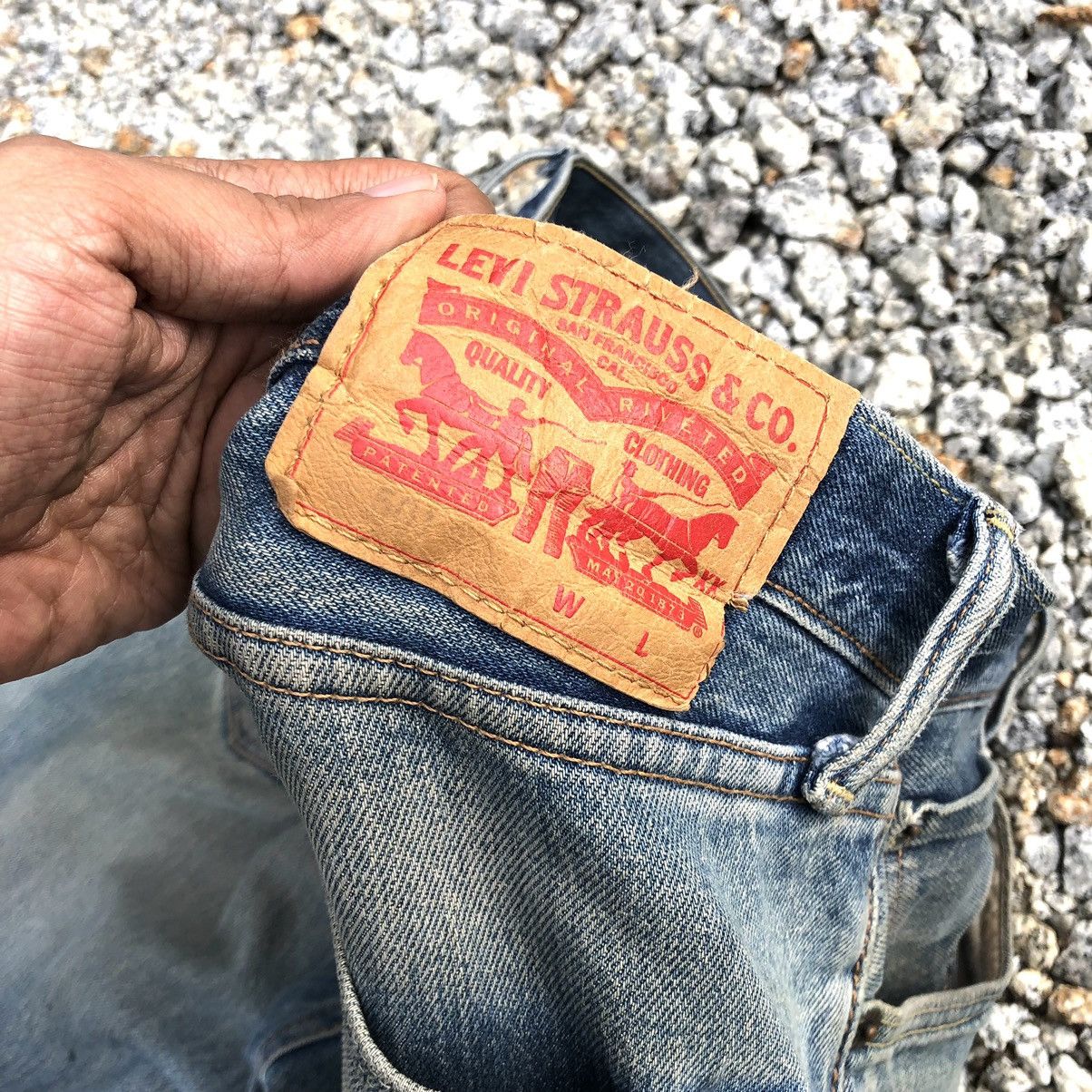 Levi's Vintage 501 Levi's Rare Denim Pants Size US 34 / EU 50 - 3 Thumbnail