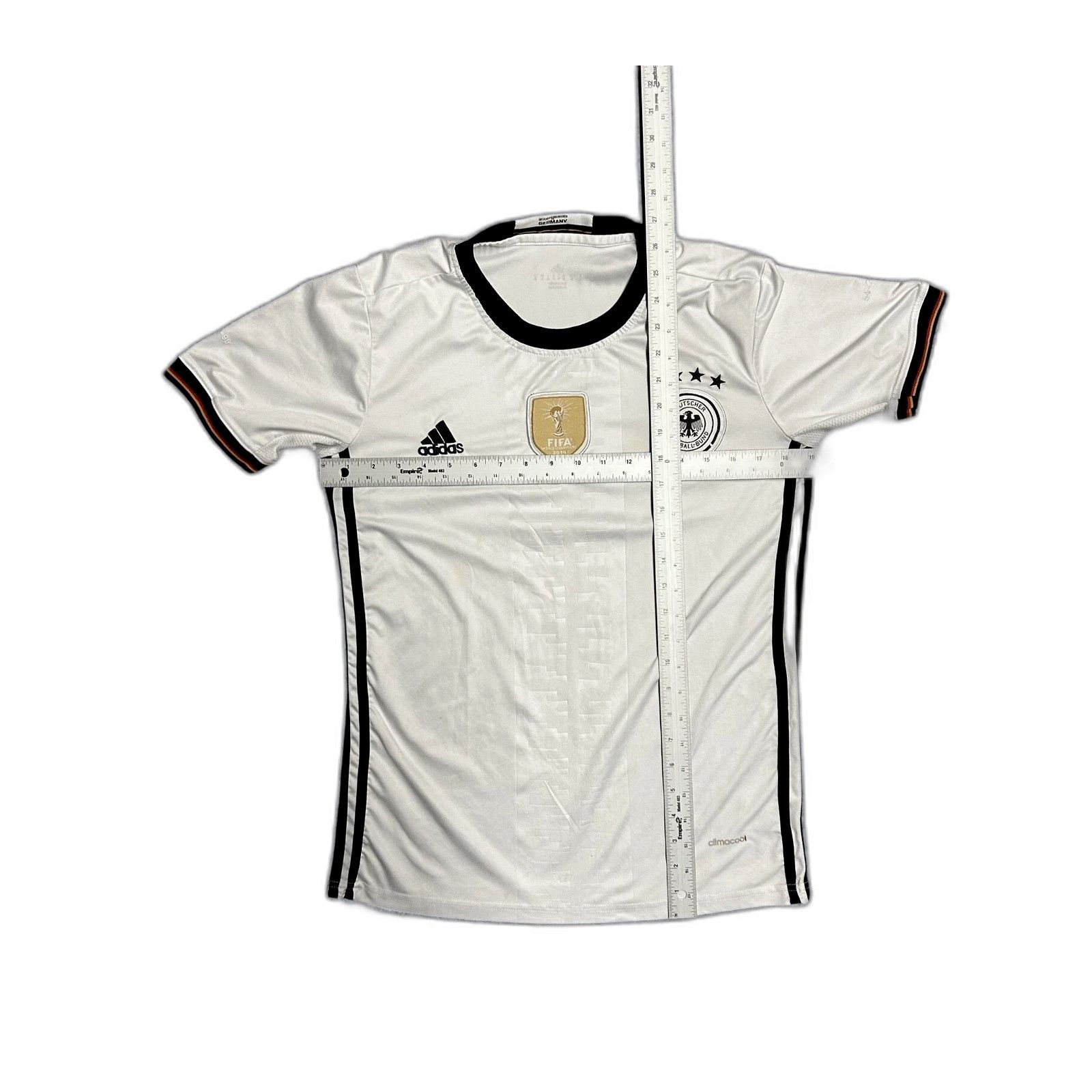 Adidas Germany Adidas Home Soccer Jersey 2016/17 Home Mens Medium T Size US M / EU 48-50 / 2 - 4 Thumbnail